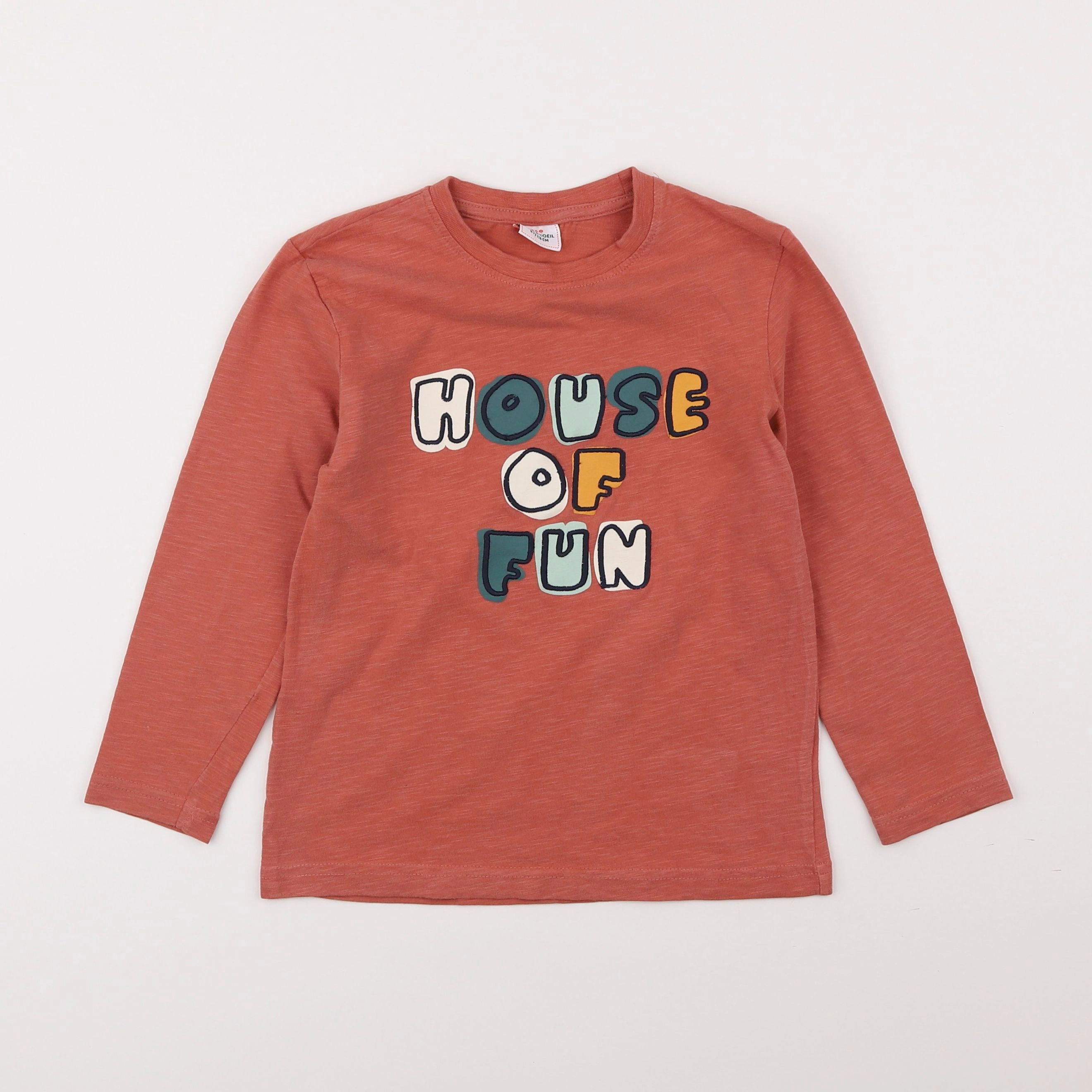 Tape à l'oeil - tee-shirt orange - 6 ans