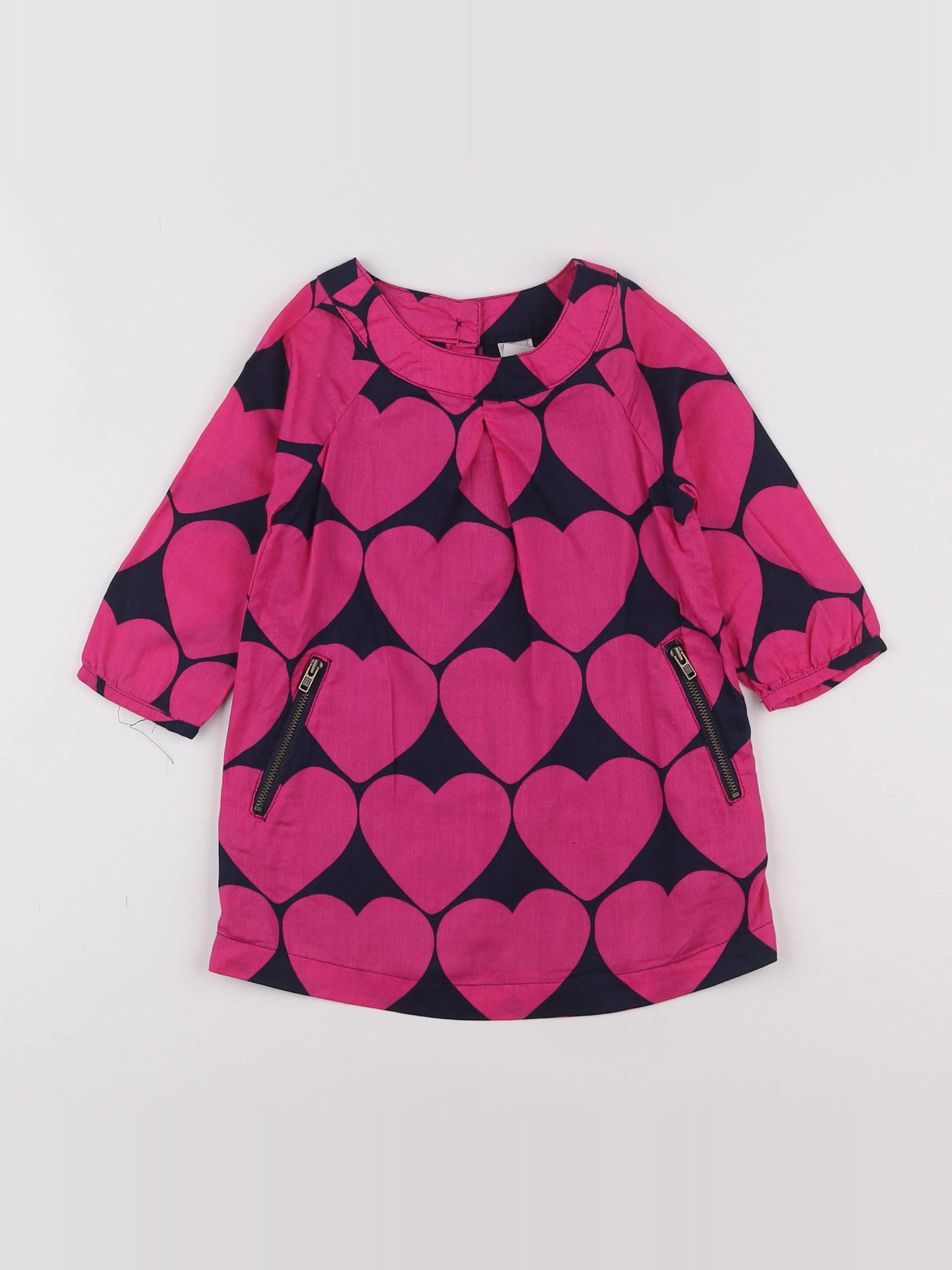 GAP - robe rose - 18 mois à 2 ans