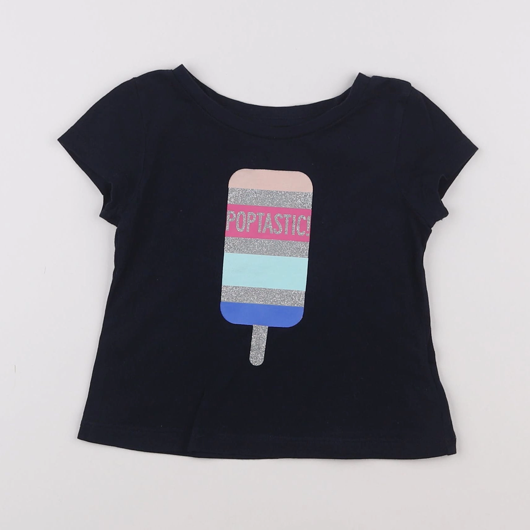 GAP - tee-shirt bleu - 12/18 mois