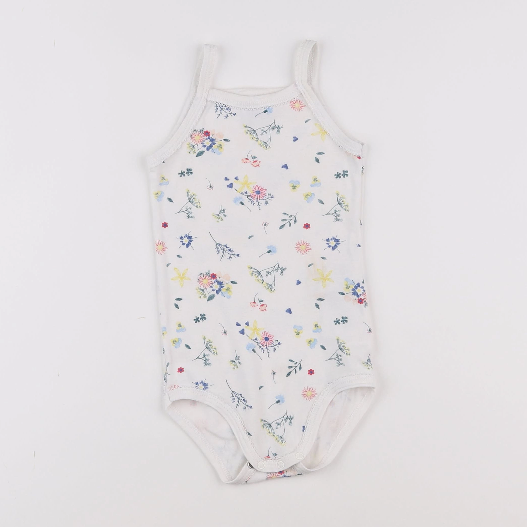 Petit Bateau - body multicolore - 2 ans