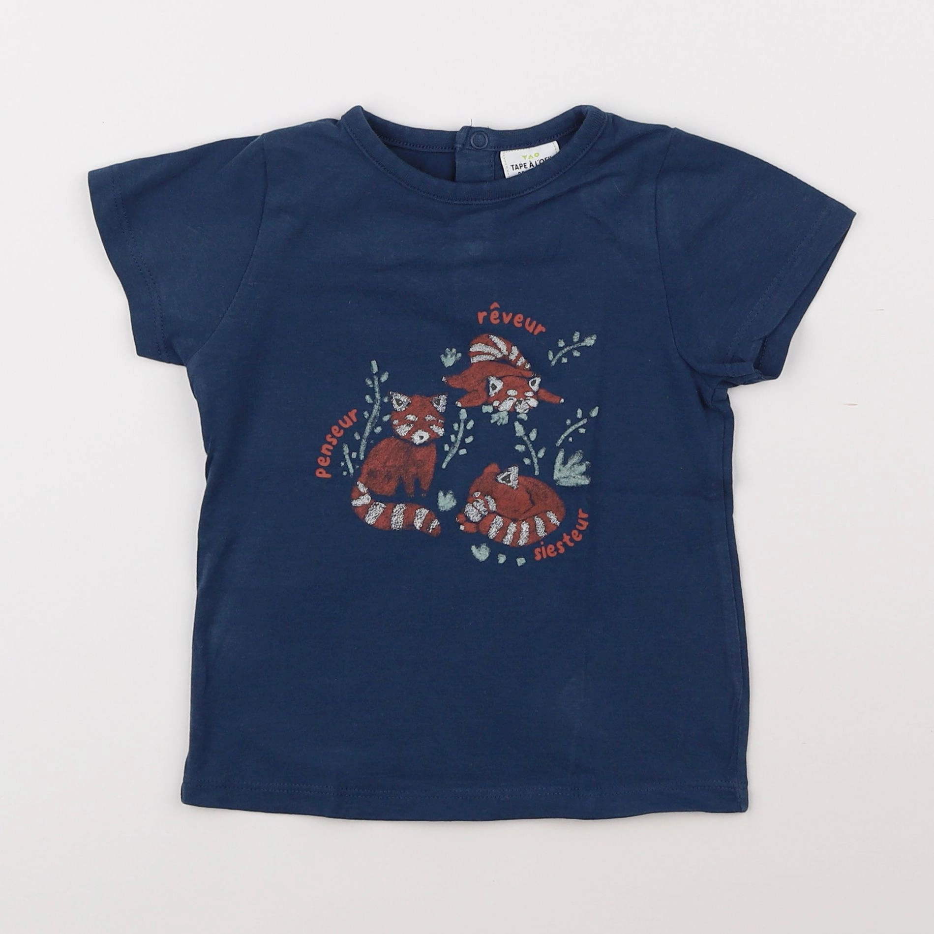 Tape à l'oeil - tee-shirt bleu - 2 ans