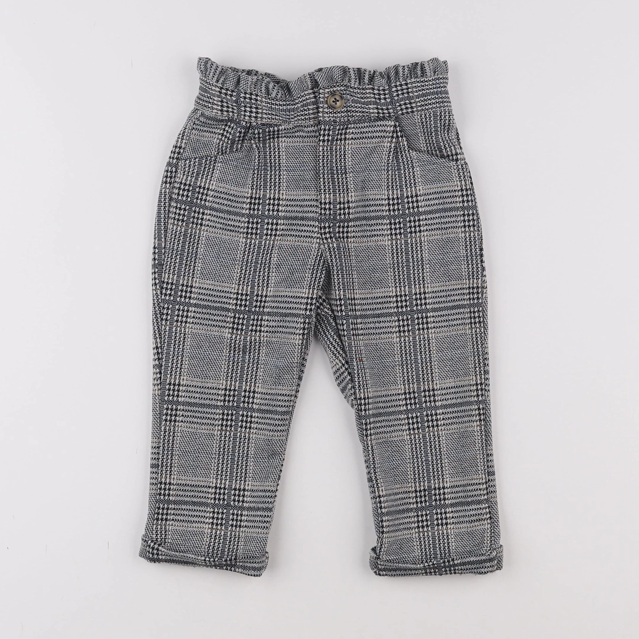 Vertbaudet - pantalon gris - 2 ans