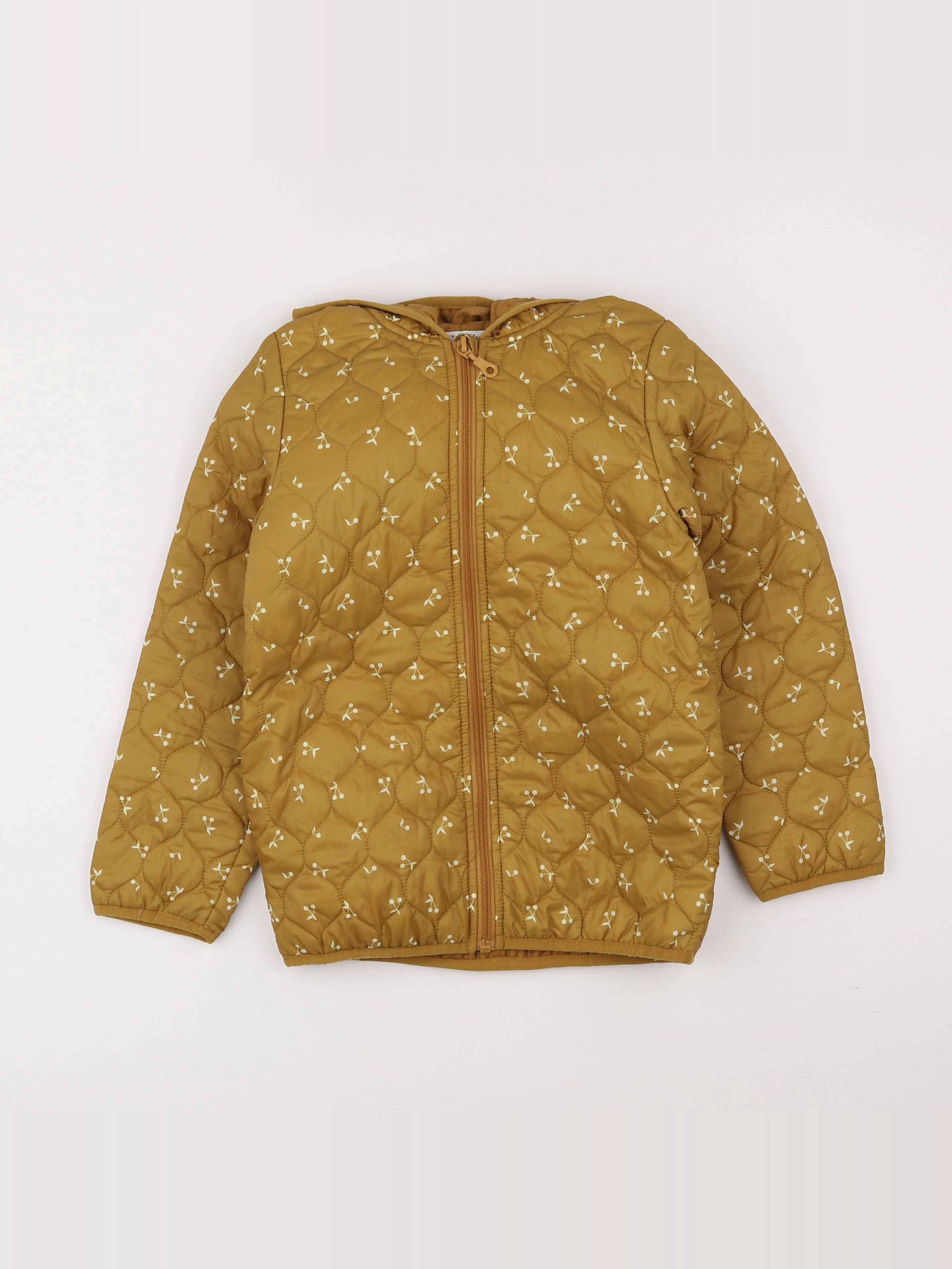 Vertbaudet - doudoune jaune - 9 ans