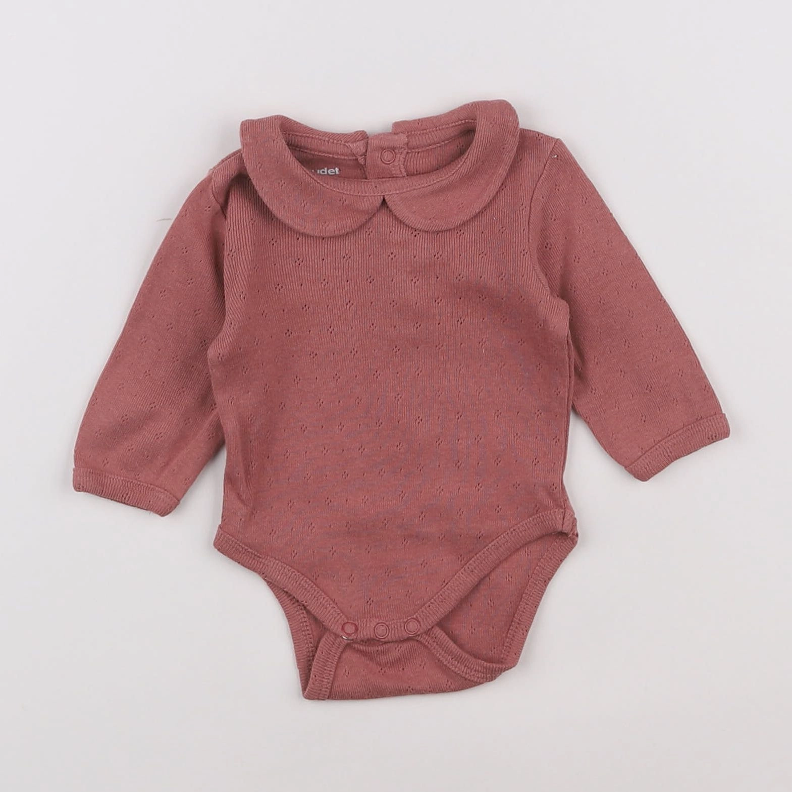 Vertbaudet - body rose - 1 mois
