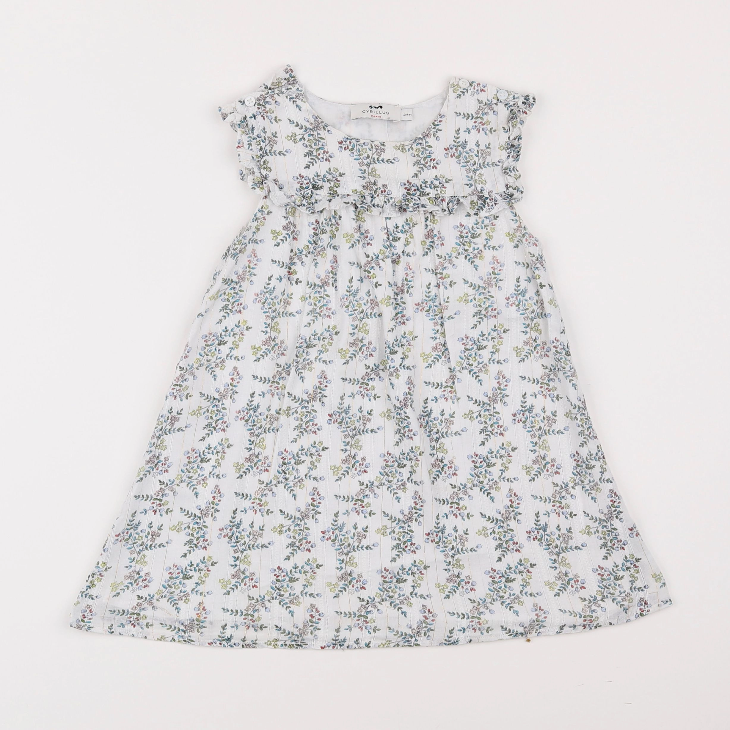 Cyrillus - robe multicolore - 2 ans