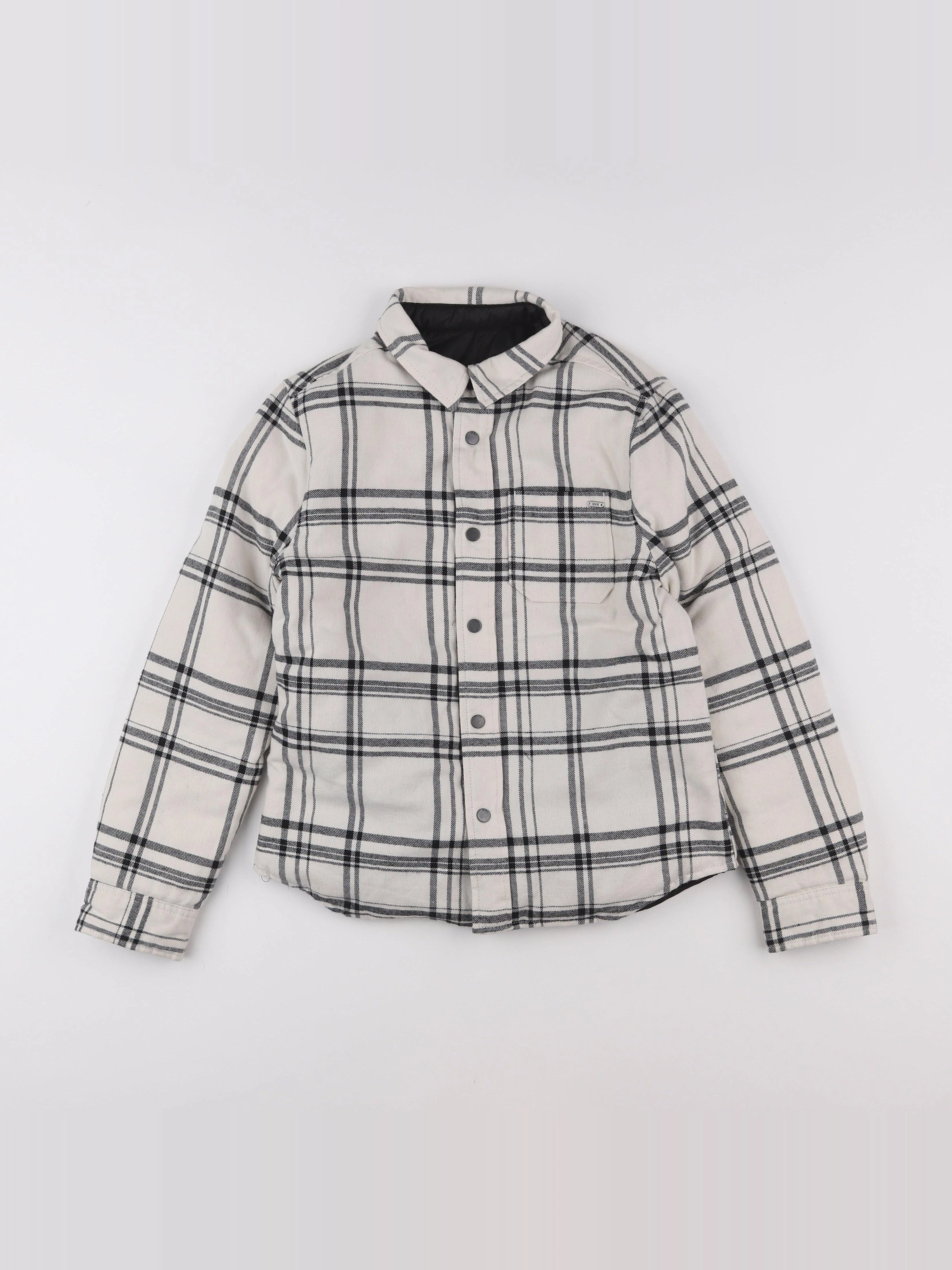 IKKS - veste réversible beige - 8 ans