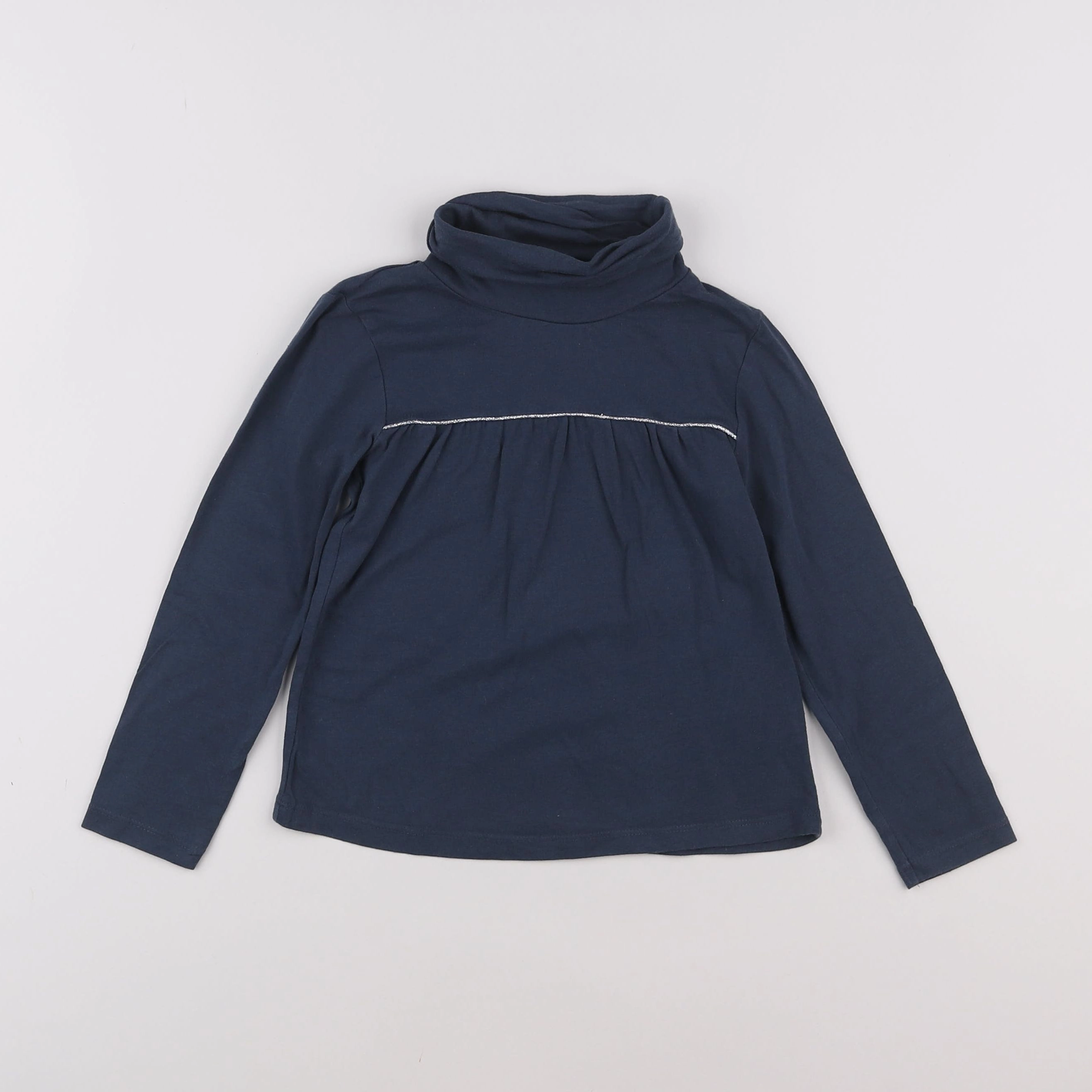 Vertbaudet - sous-pull bleu - 4 ans