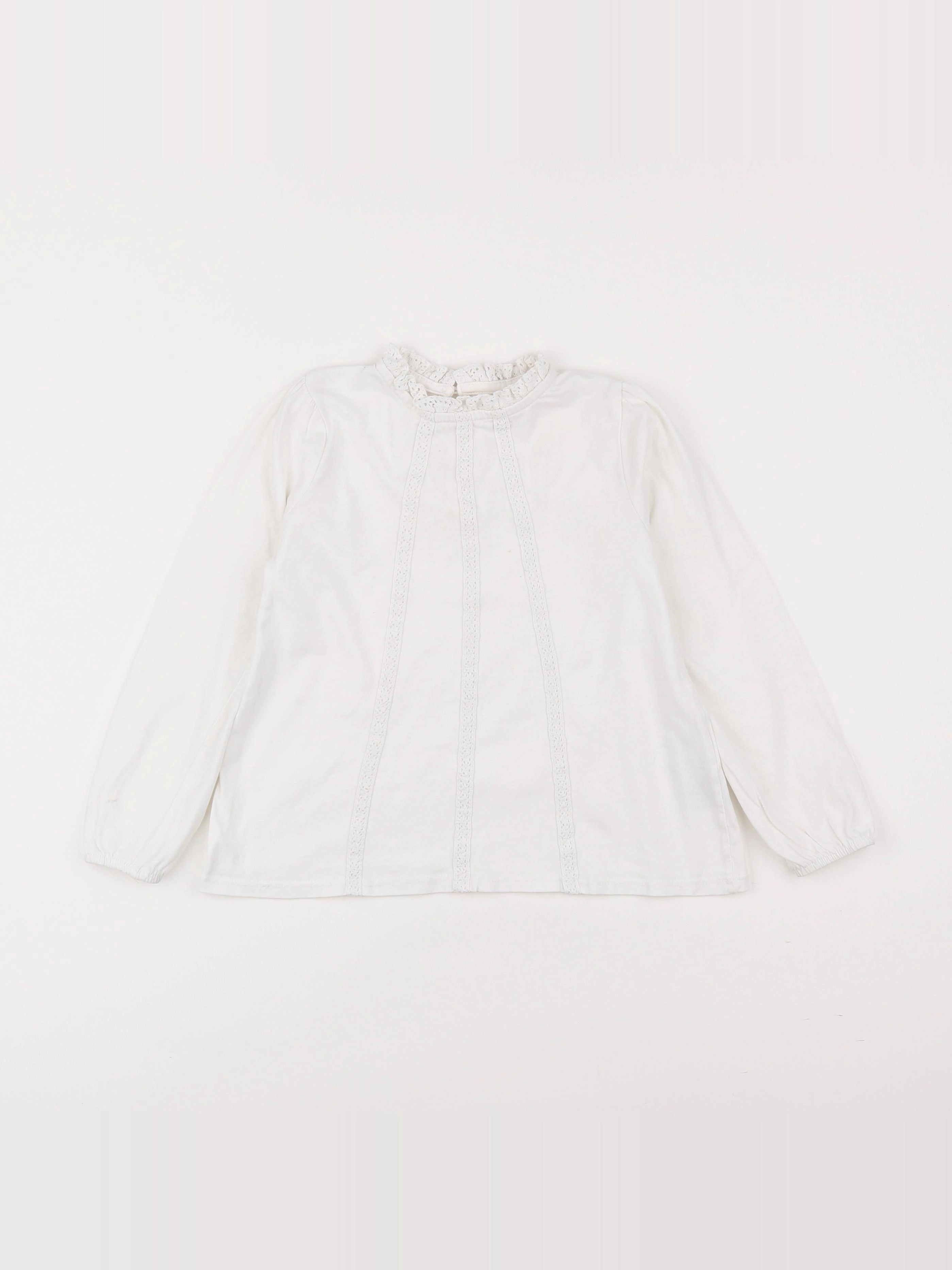 Vertbaudet - blouse blanc - 5 ans