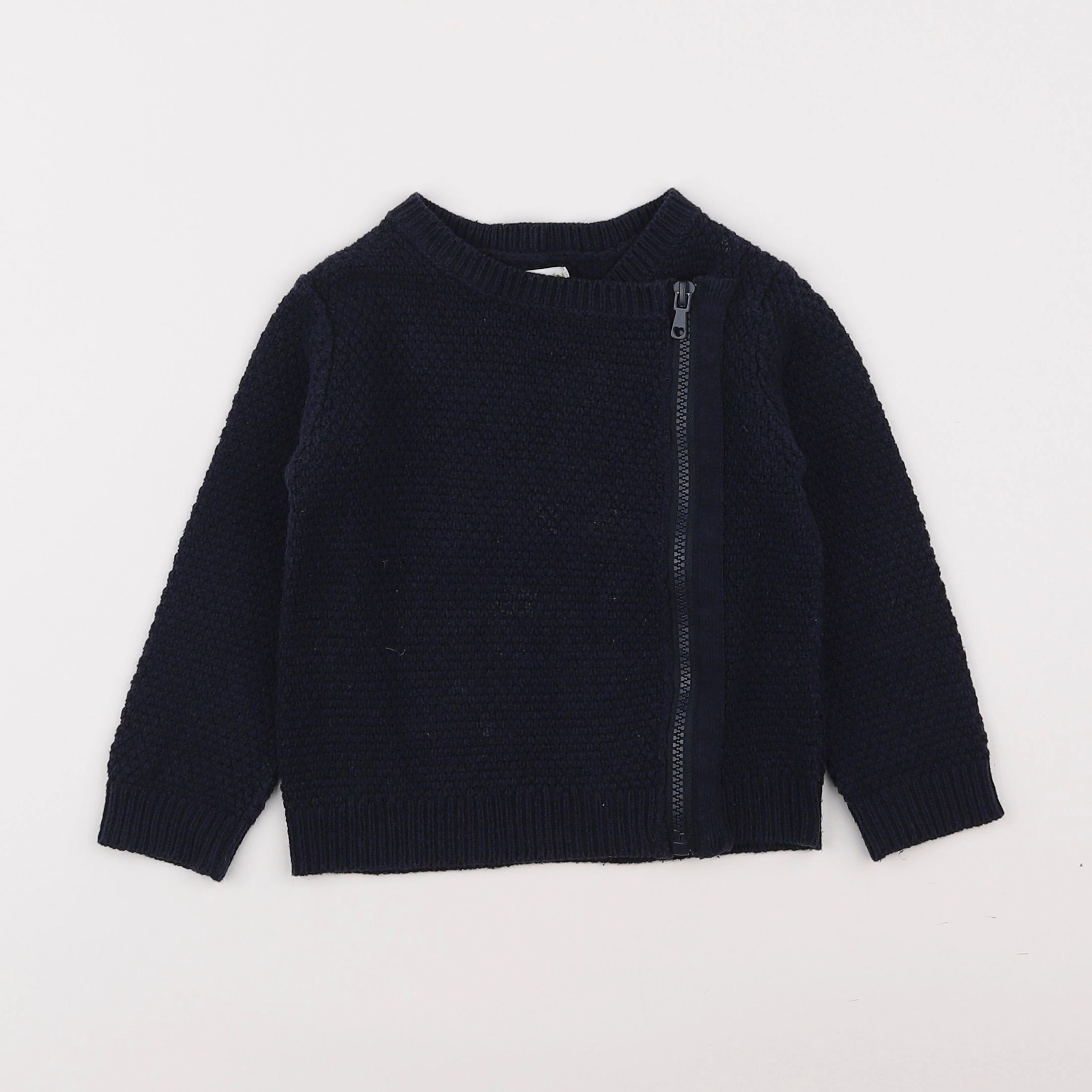 Vertbaudet - pull bleu - 2 ans