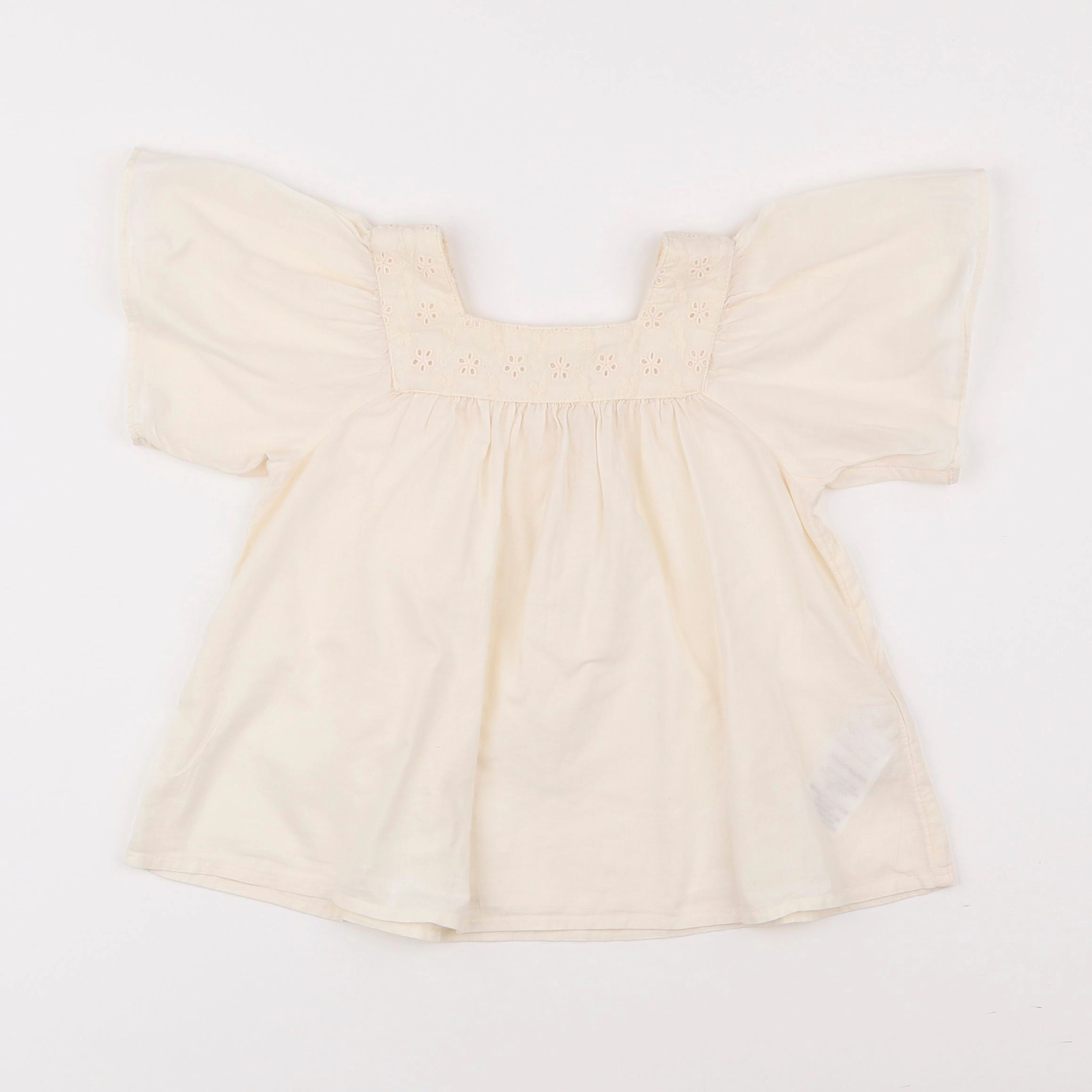 Vertbaudet - blouse beige - 3 ans