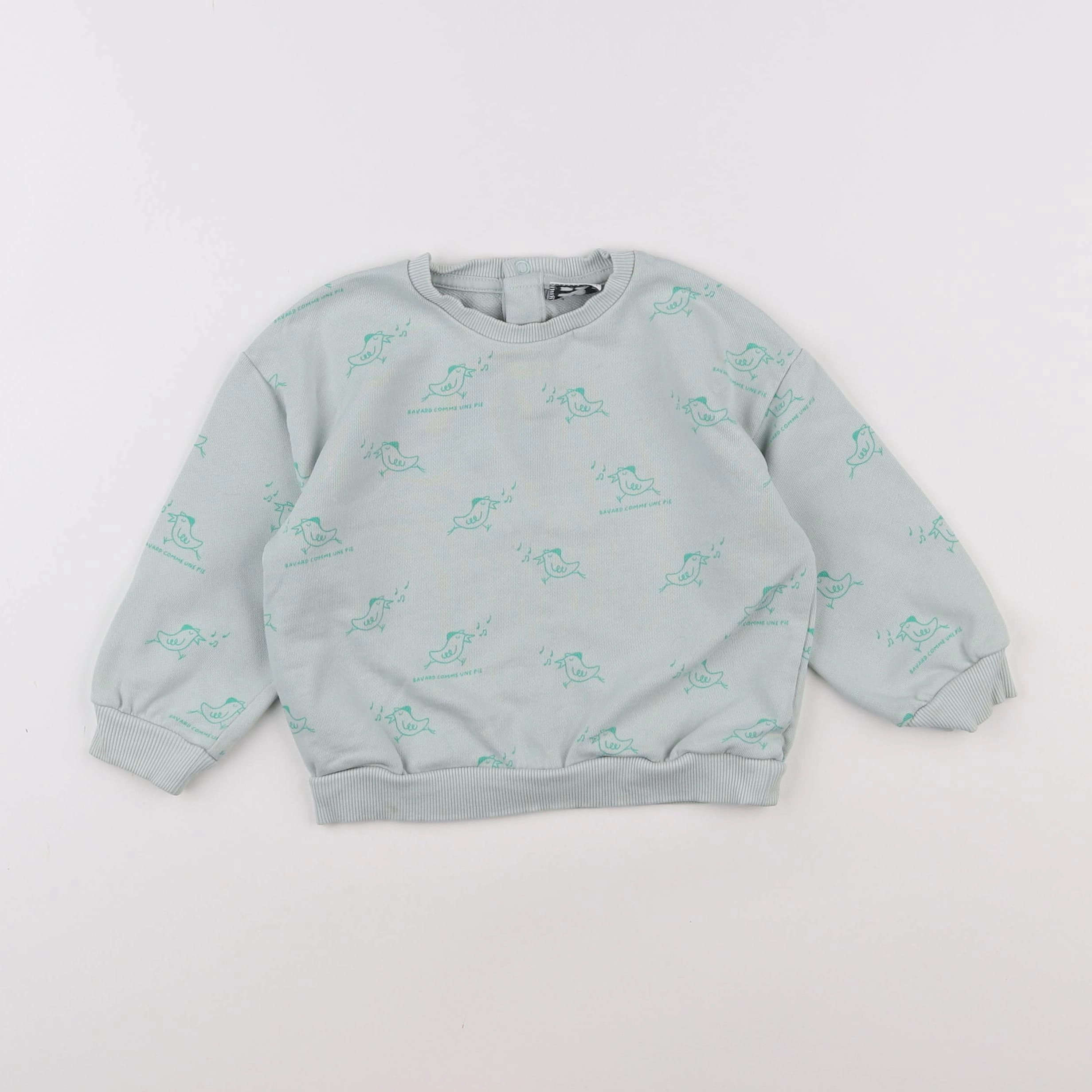 Tape à l'oeil - sweat vert - 2 ans