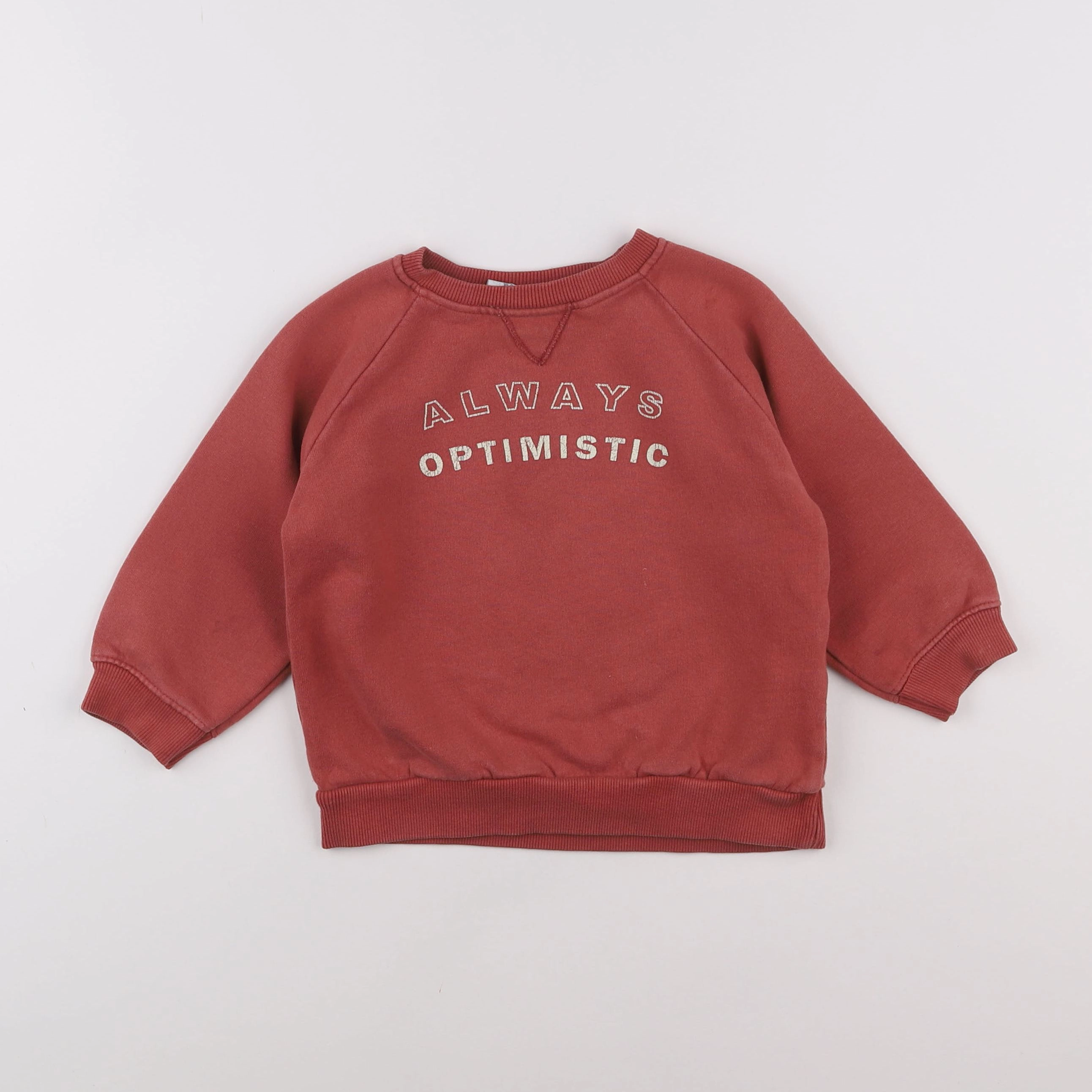 Zara - sweat rose - 18 mois à 2 ans
