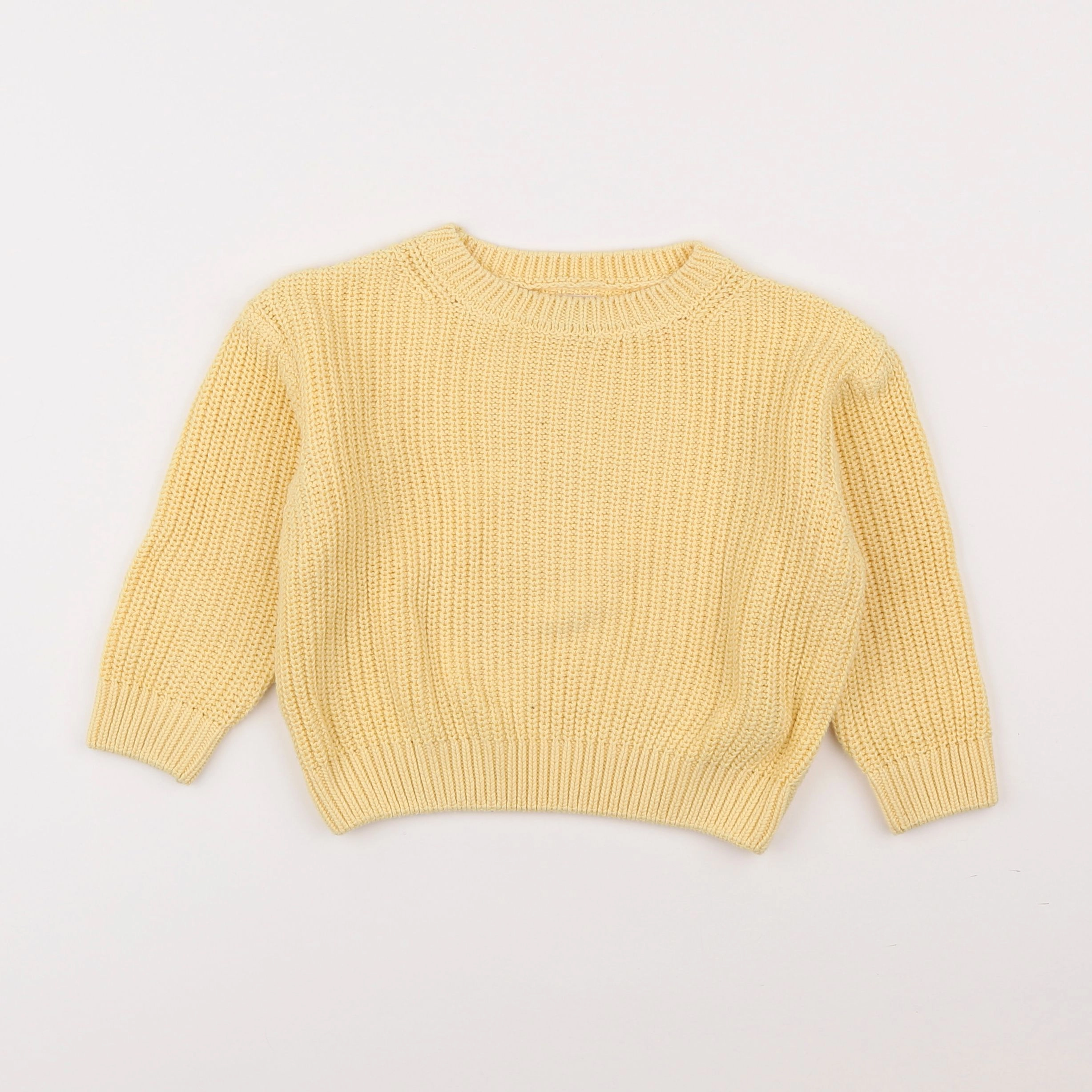 Poudre Organic - pull jaune - 3 ans