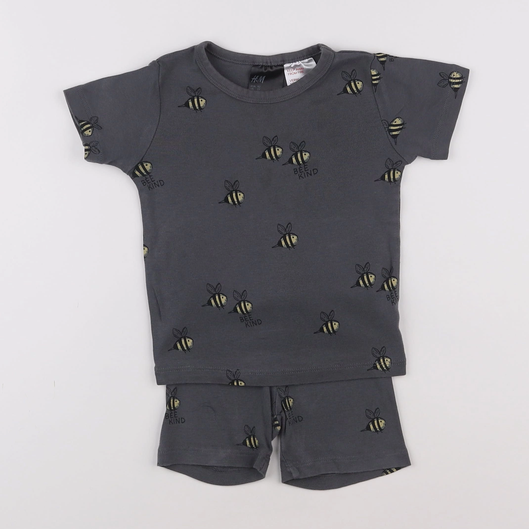 Boutchou - ensemble gris - 18 mois à 2 ans