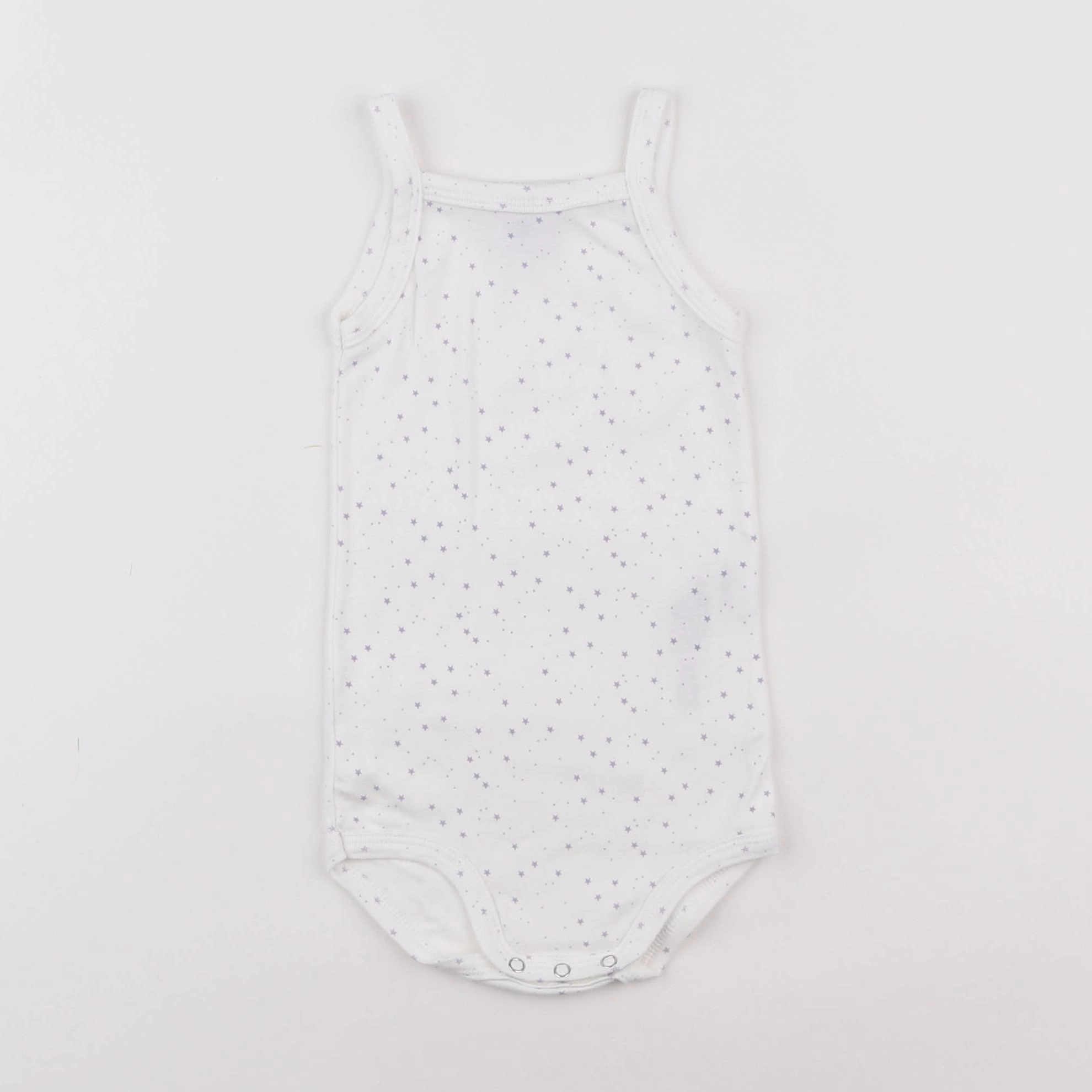 Petit Bateau - body blanc - 18 mois