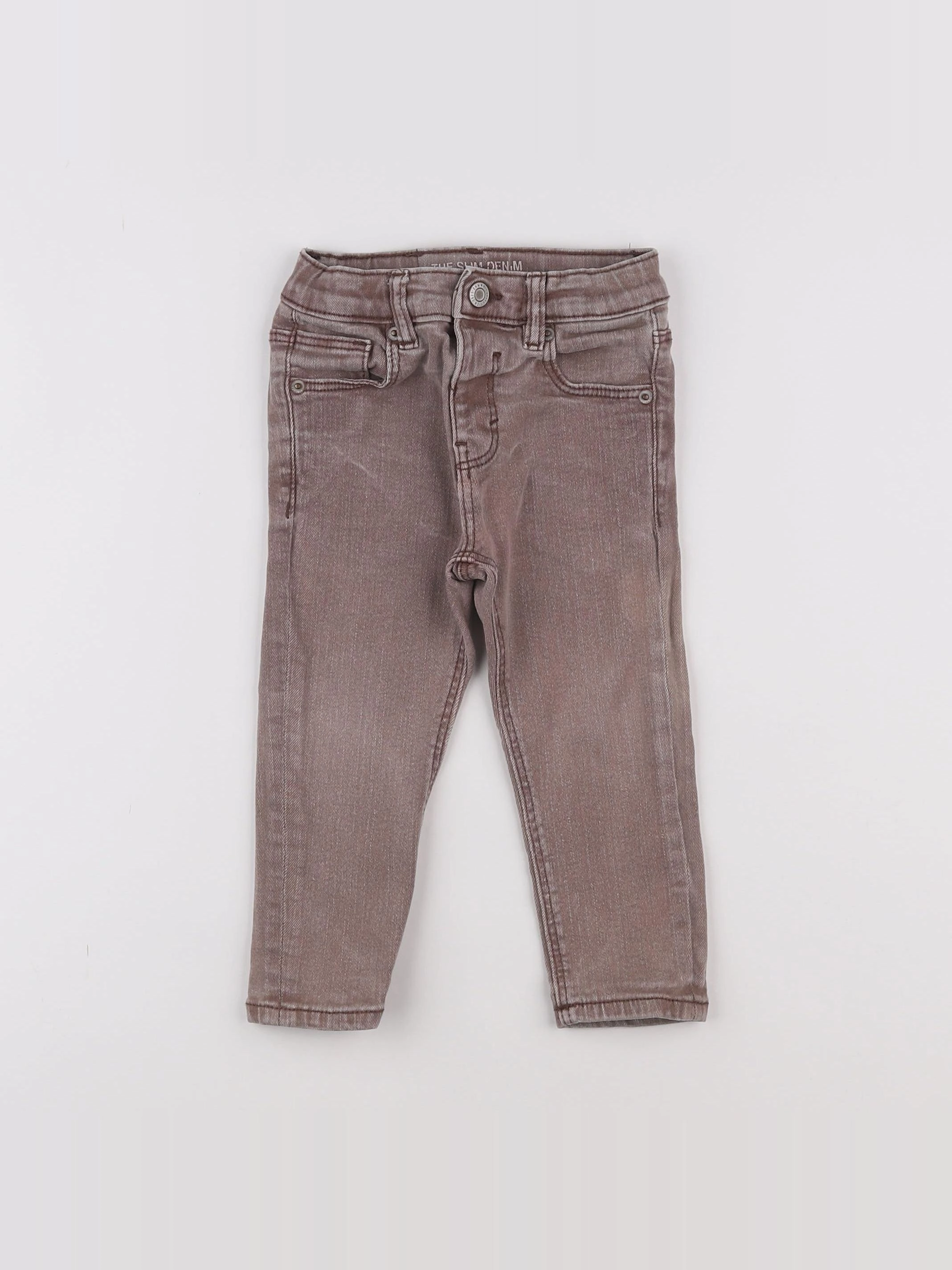 Zara - jean marron - 12/18 mois
