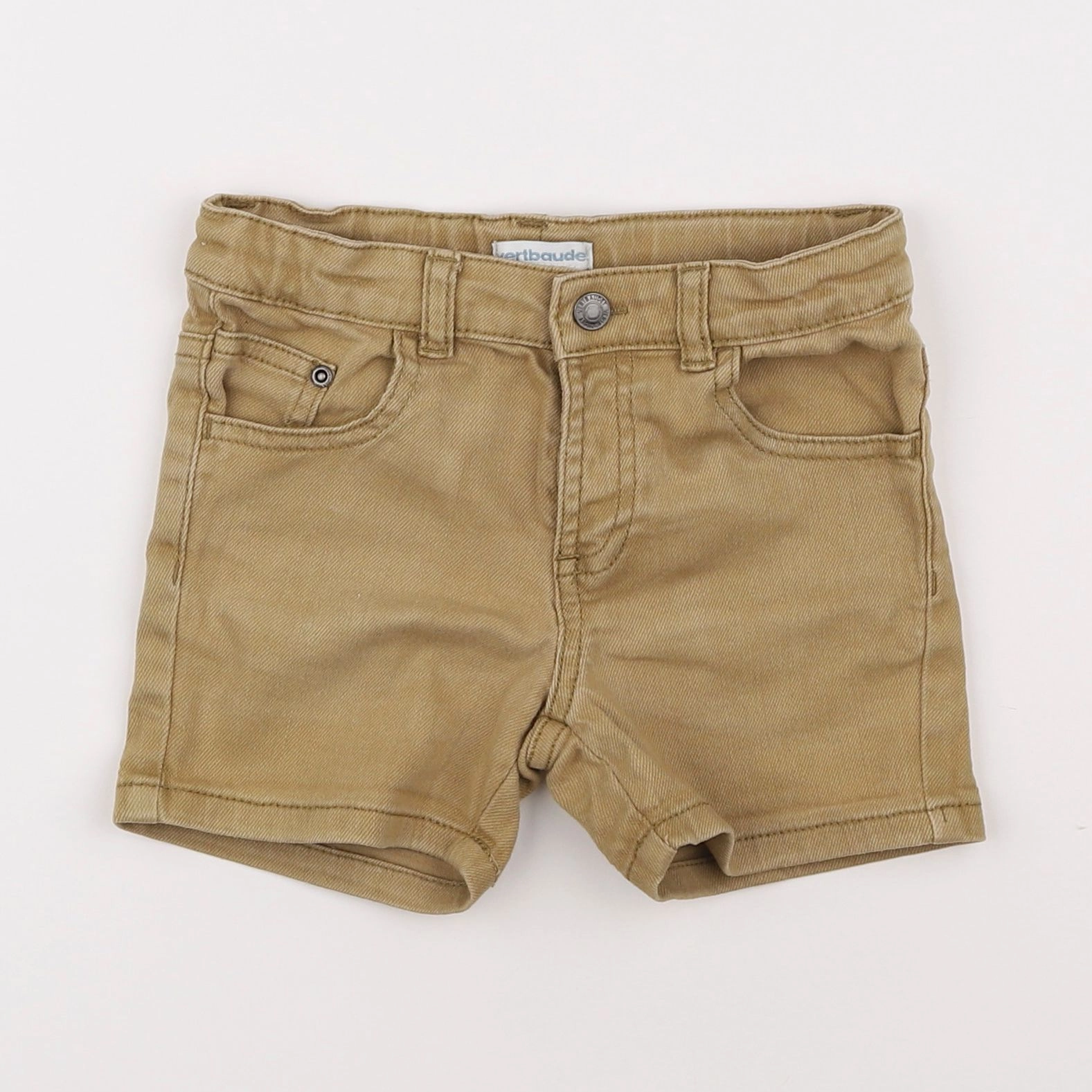 Vertbaudet - short marron - 3 ans