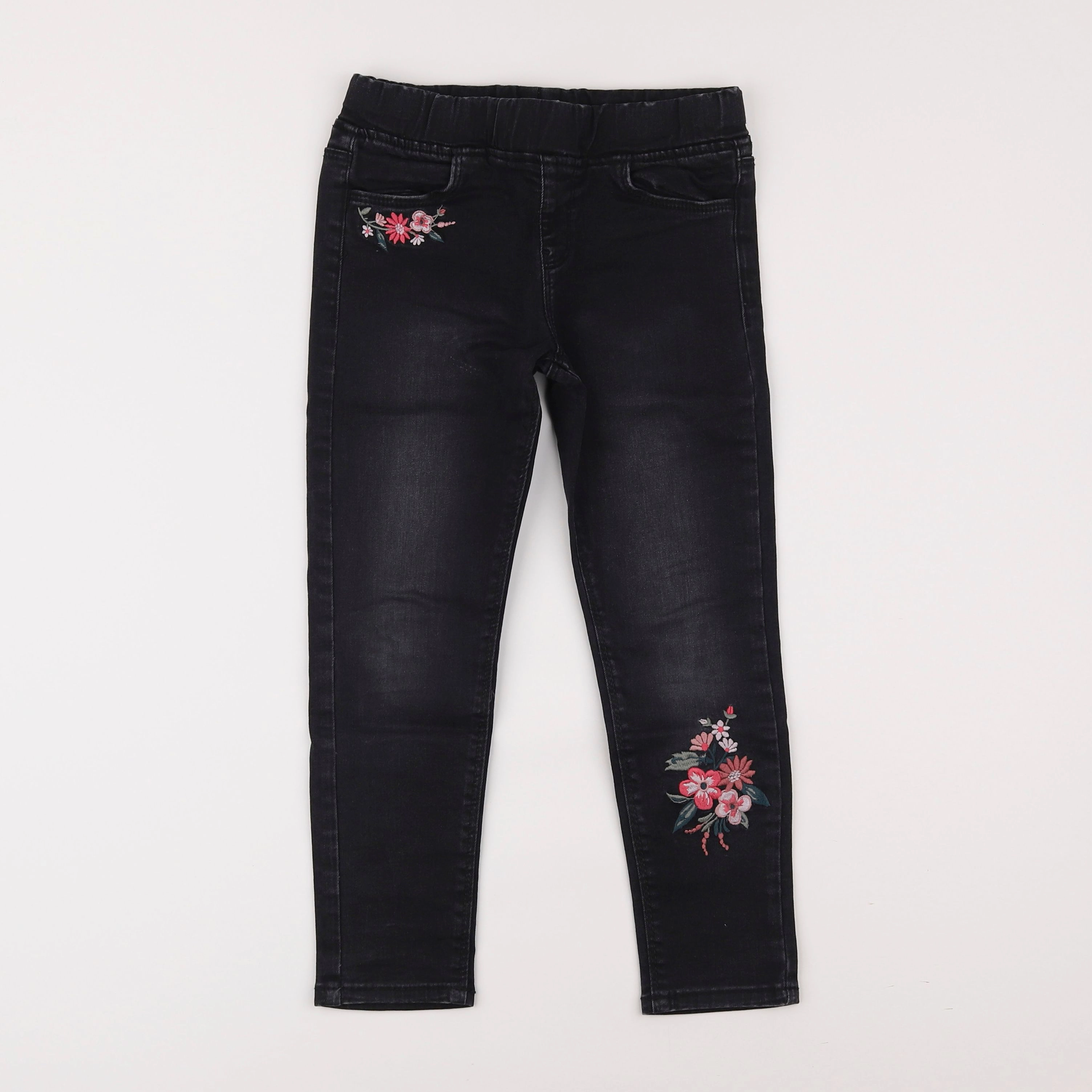 Vertbaudet - jegging noir - 6 ans