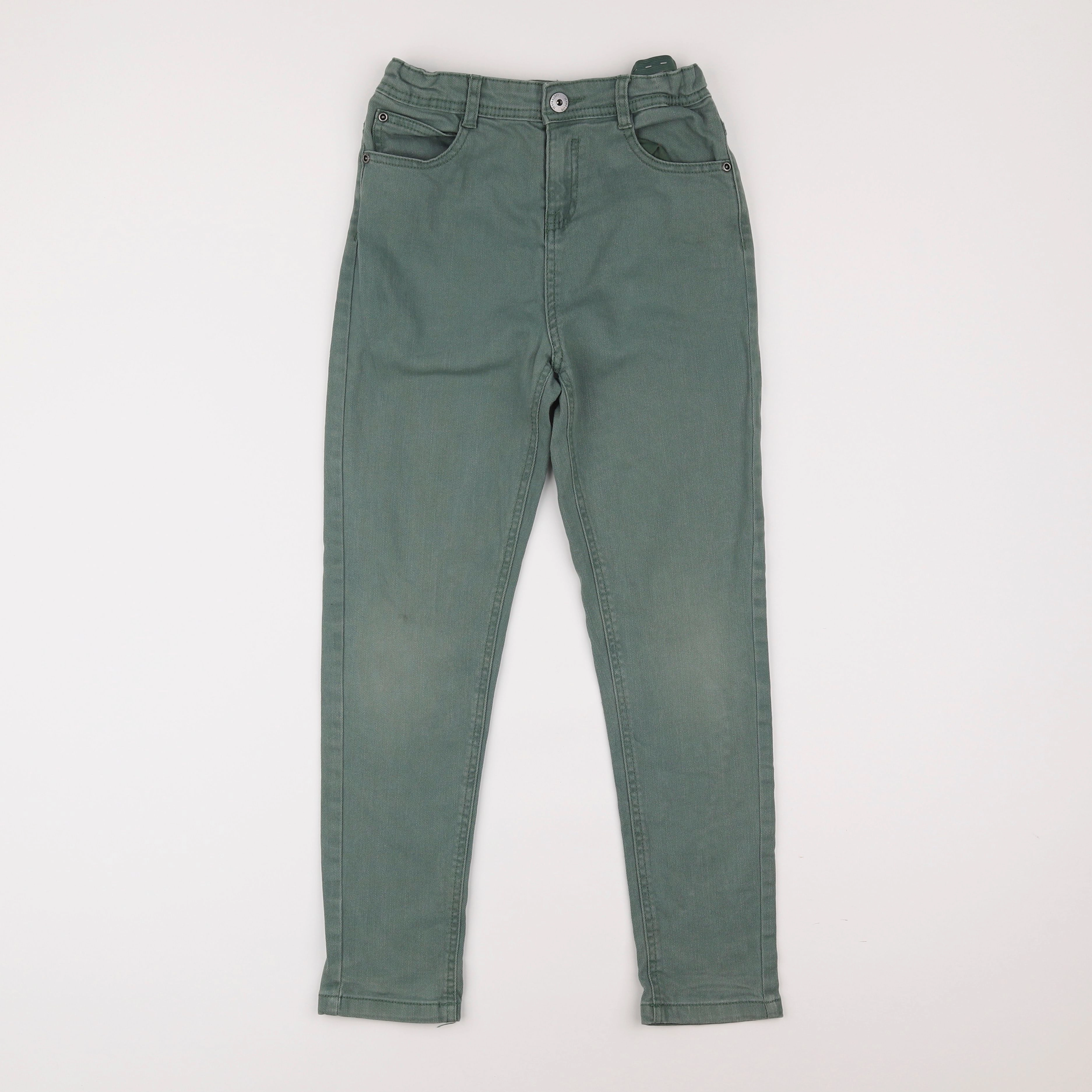 Vertbaudet - jean vert - 10 ans