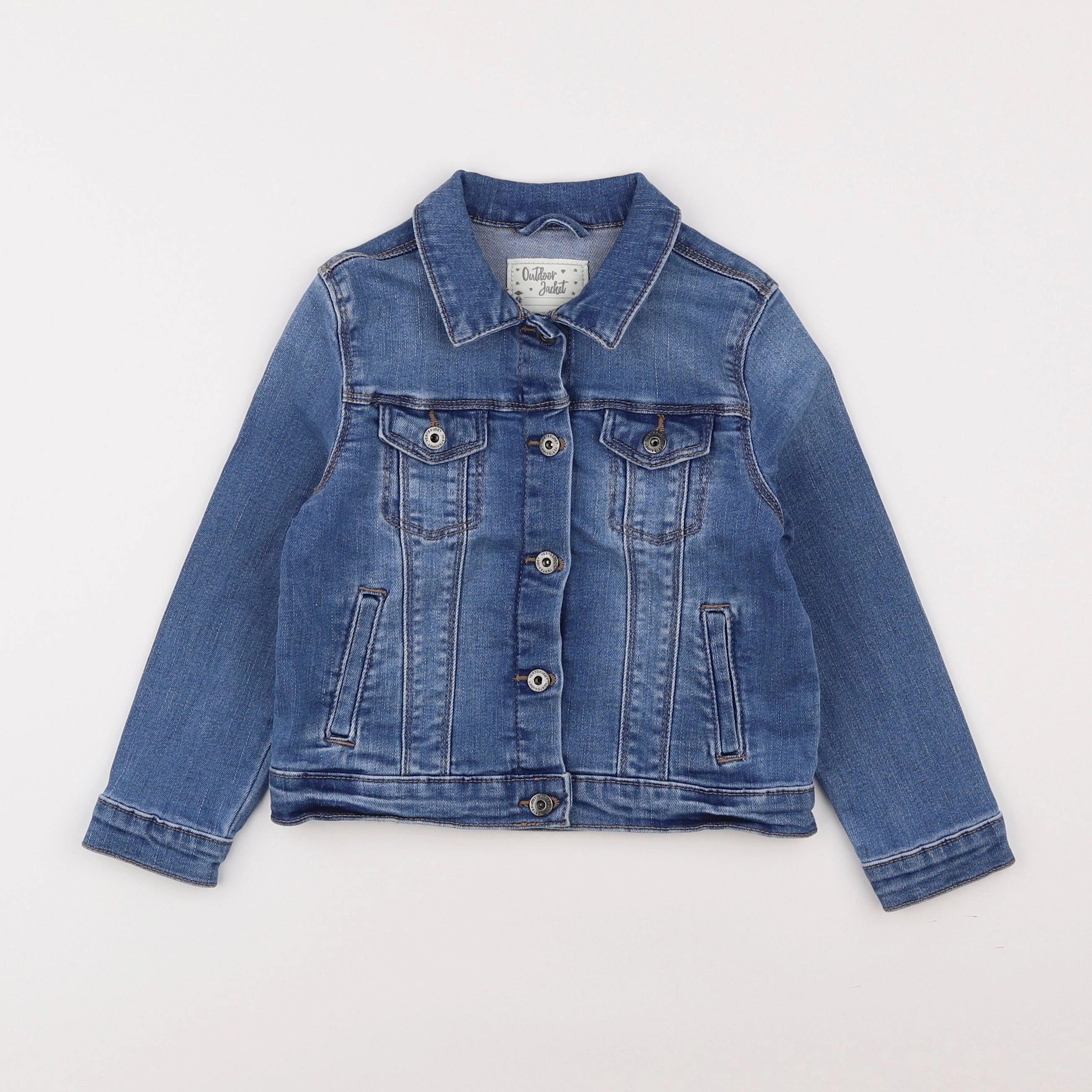 Vertbaudet - veste bleu - 5 ans