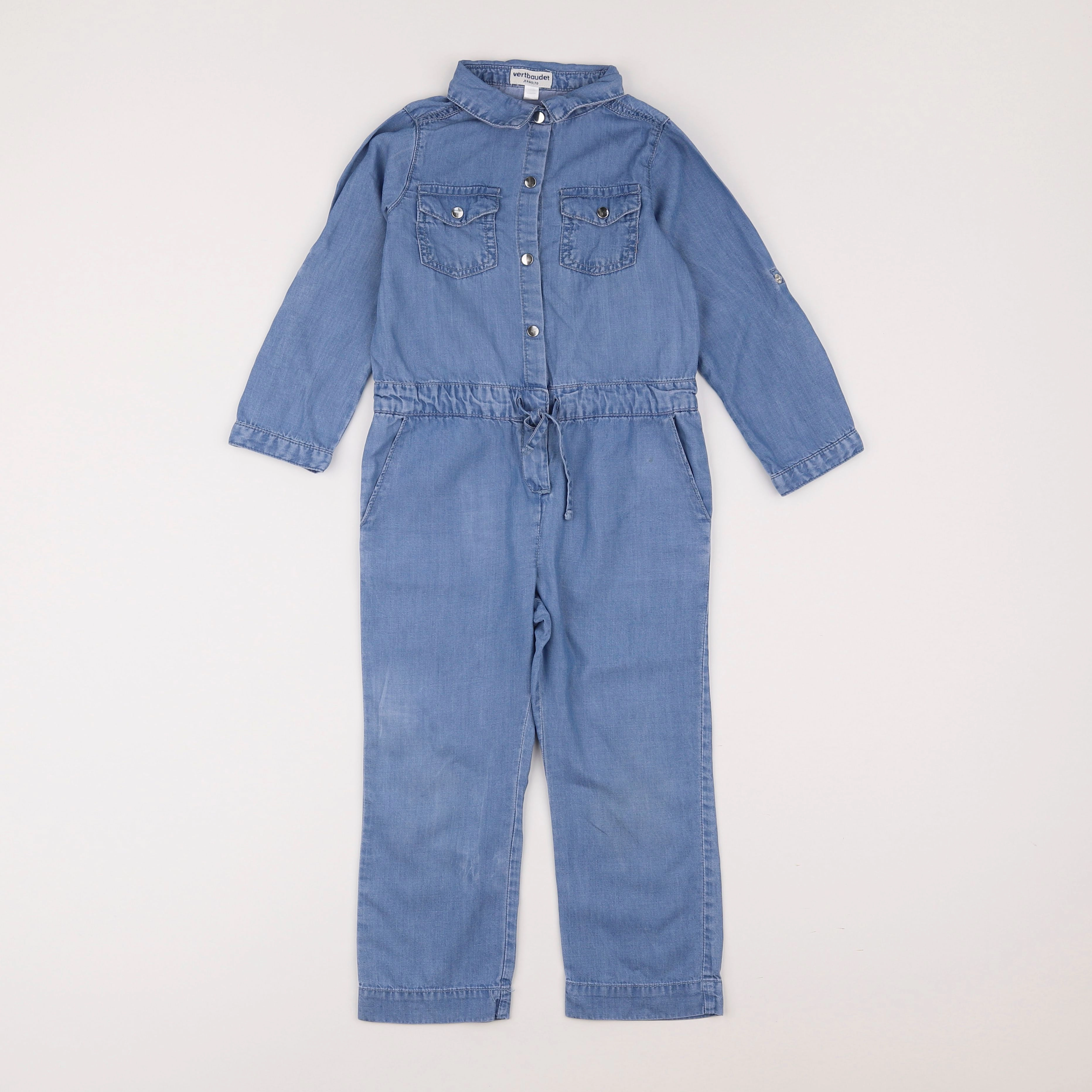 Vertbaudet - combinaison bleu - 3 ans