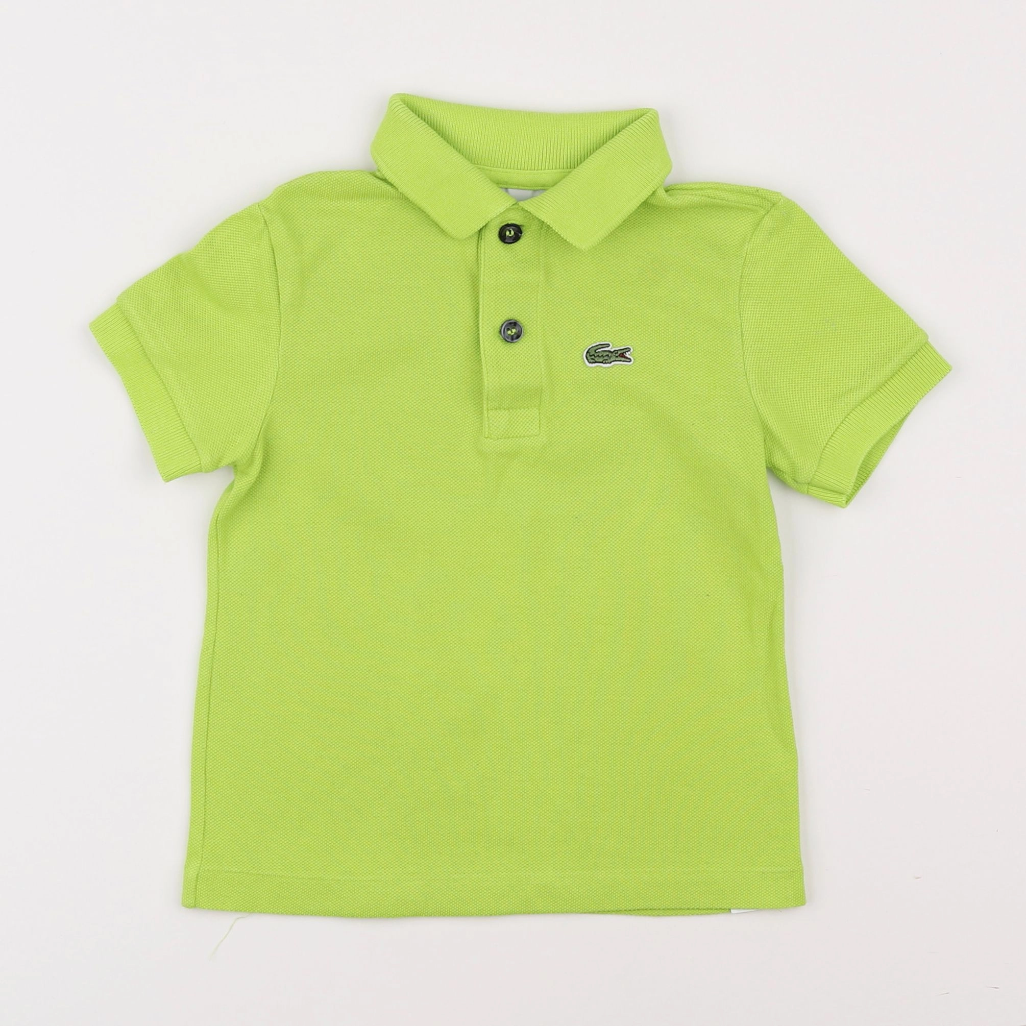 Lacoste - polo vert - 2 ans