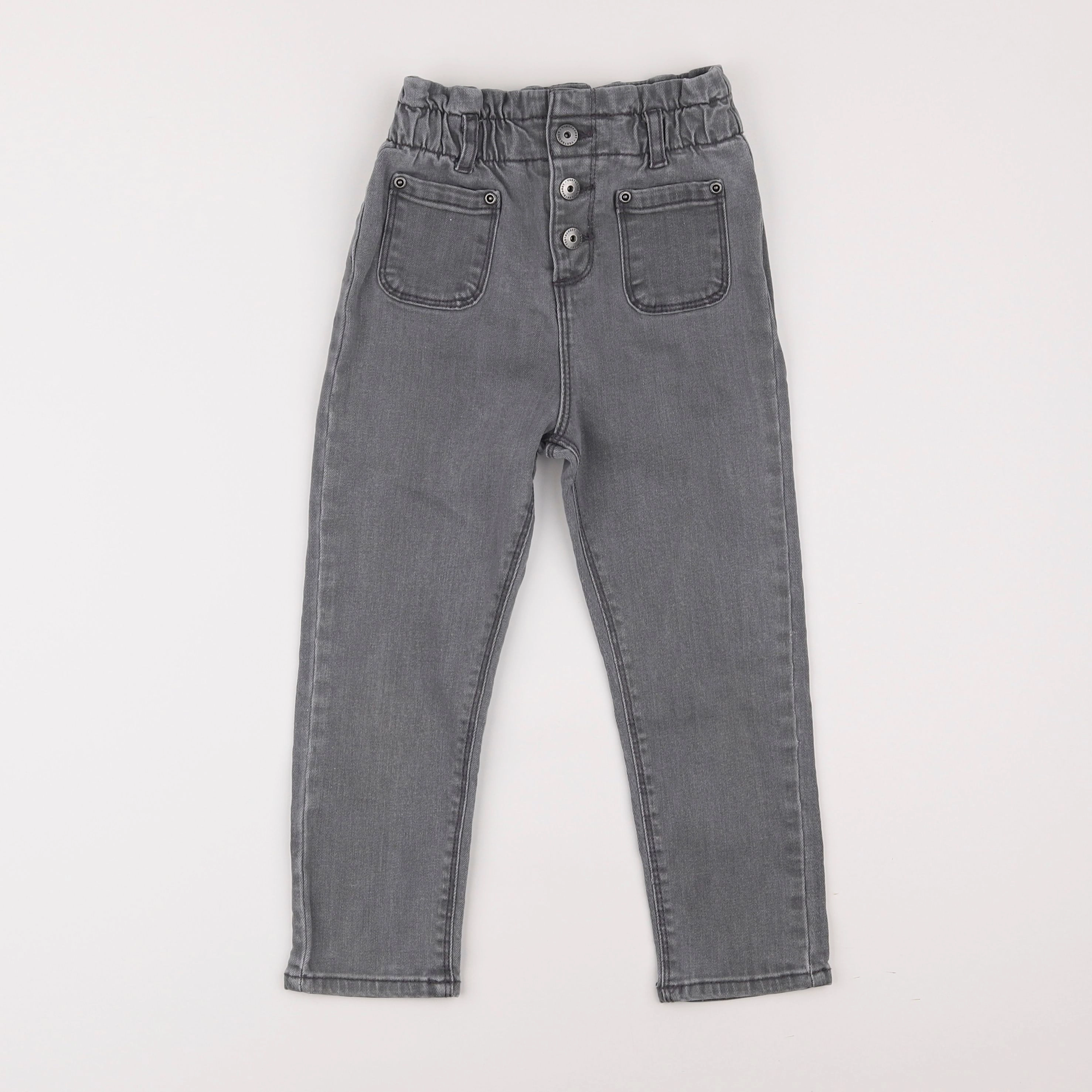 Vertbaudet - pantalon gris - 5 ans