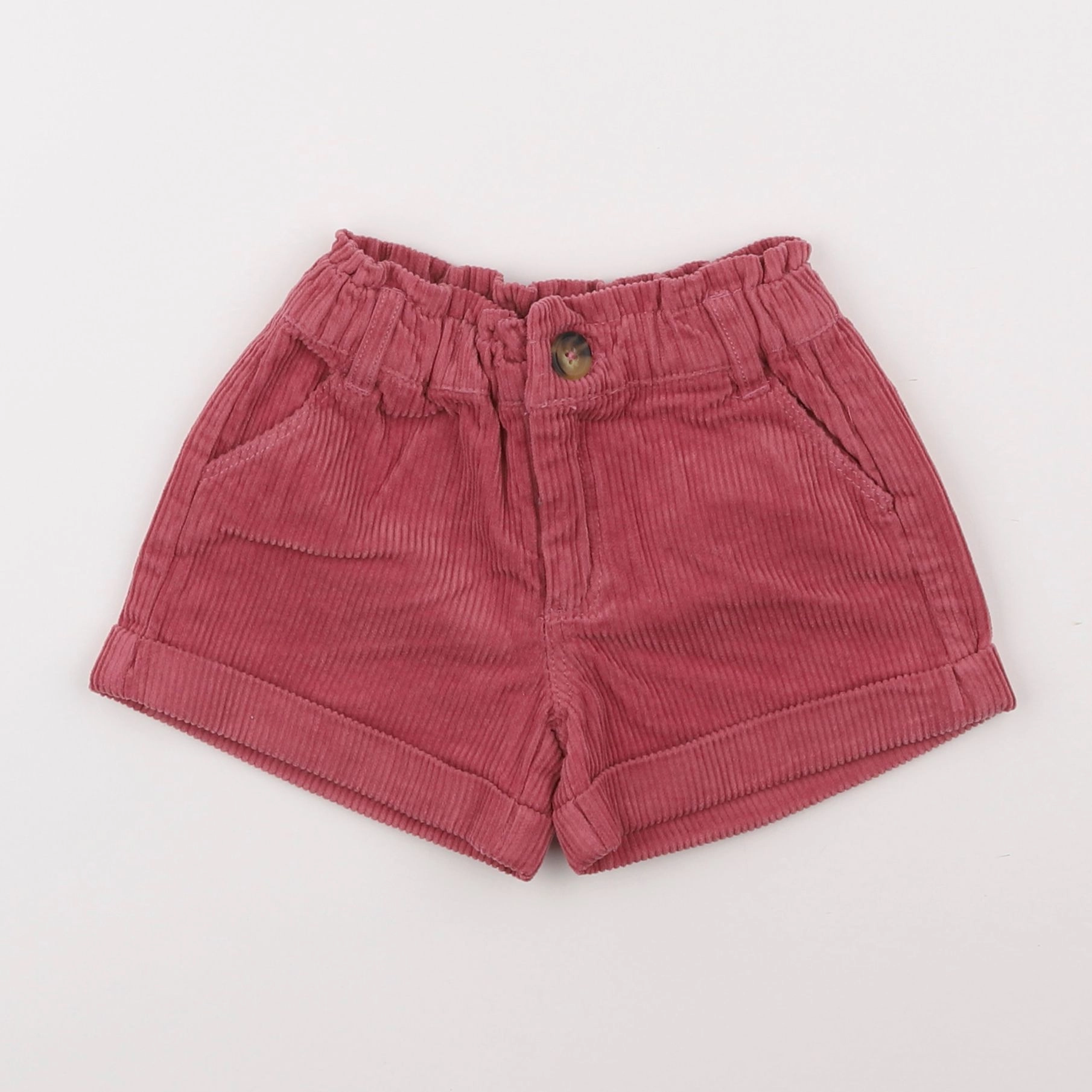 Vertbaudet - short rose - 2 ans