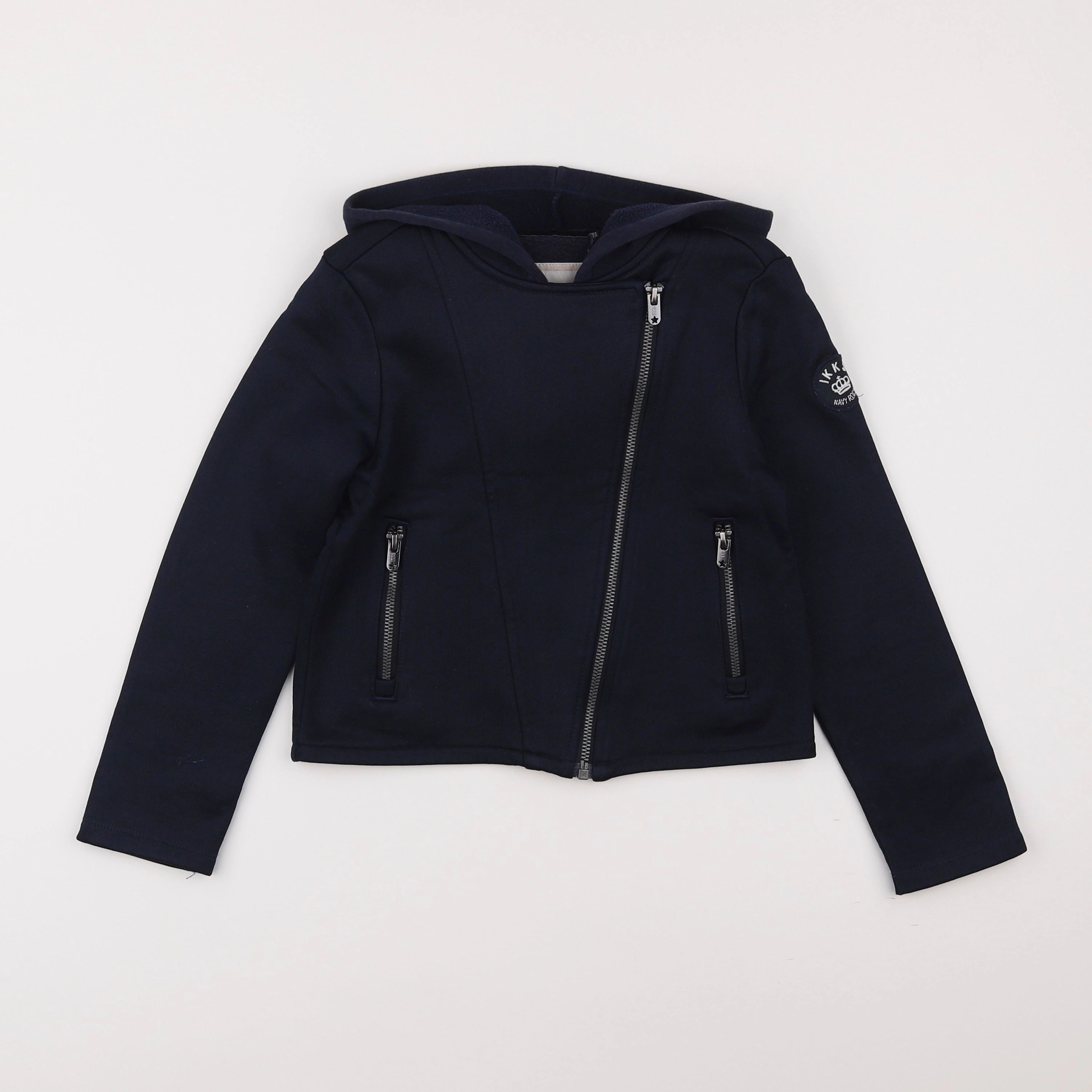 IKKS - sweat bleu - 8 ans