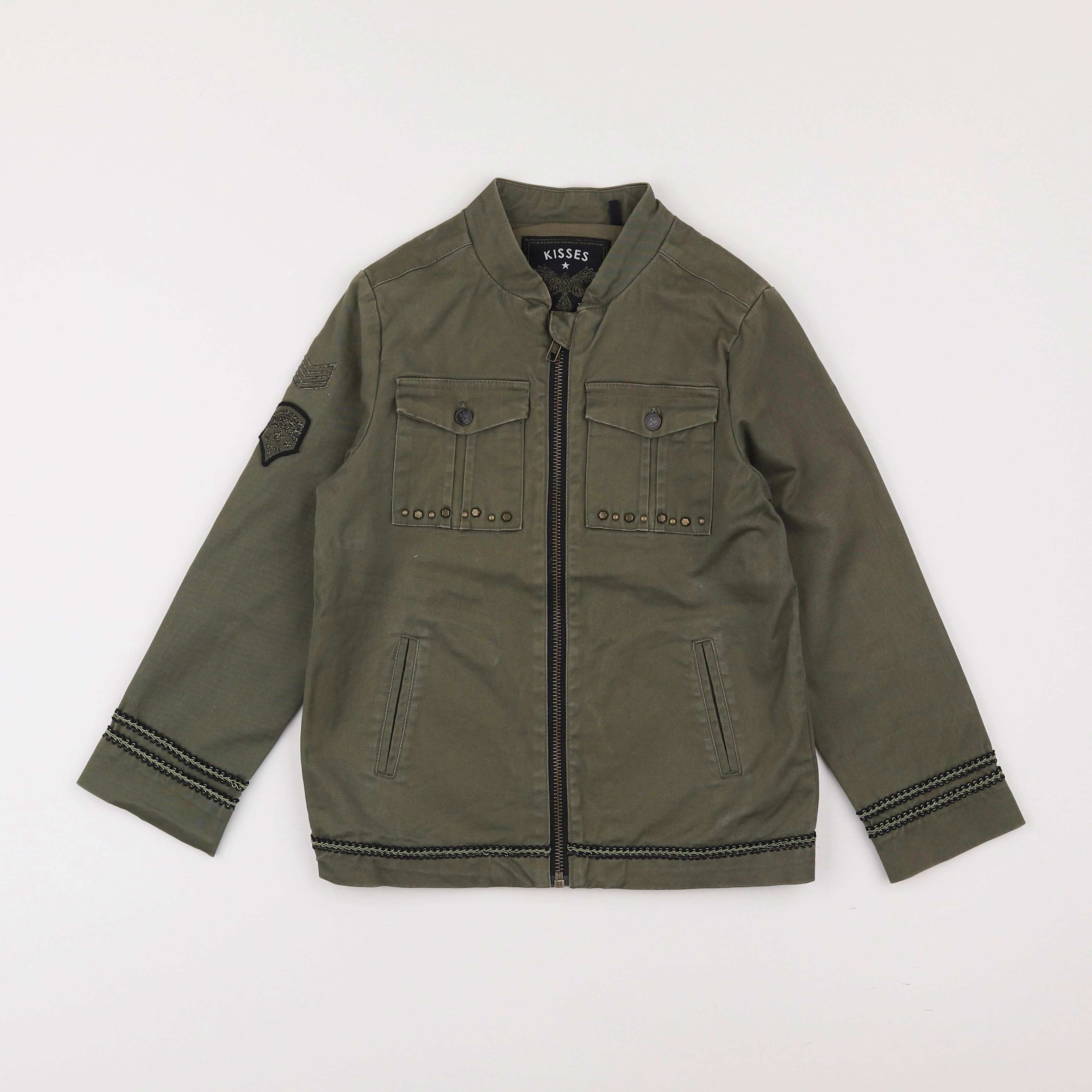 IKKS - veste vert - 6 ans