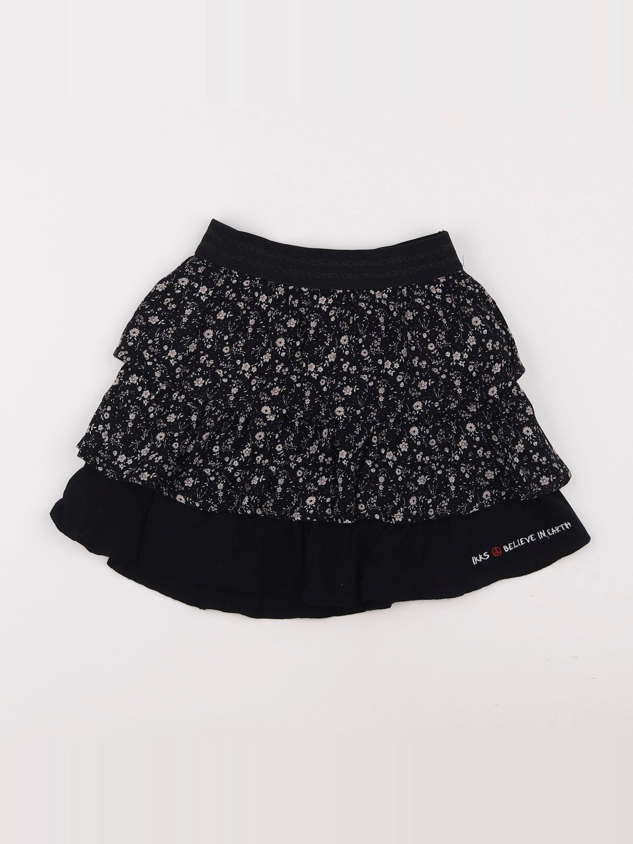 IKKS - jupe noir - 6 ans