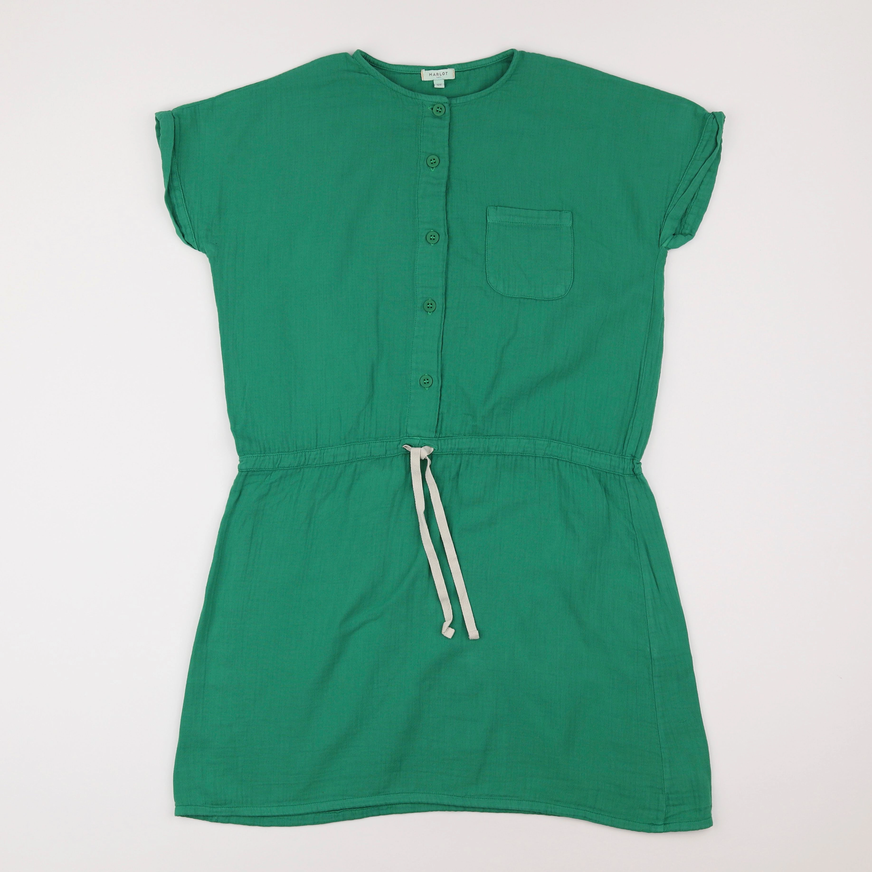 Marlot Paris - robe vert - 12 ans