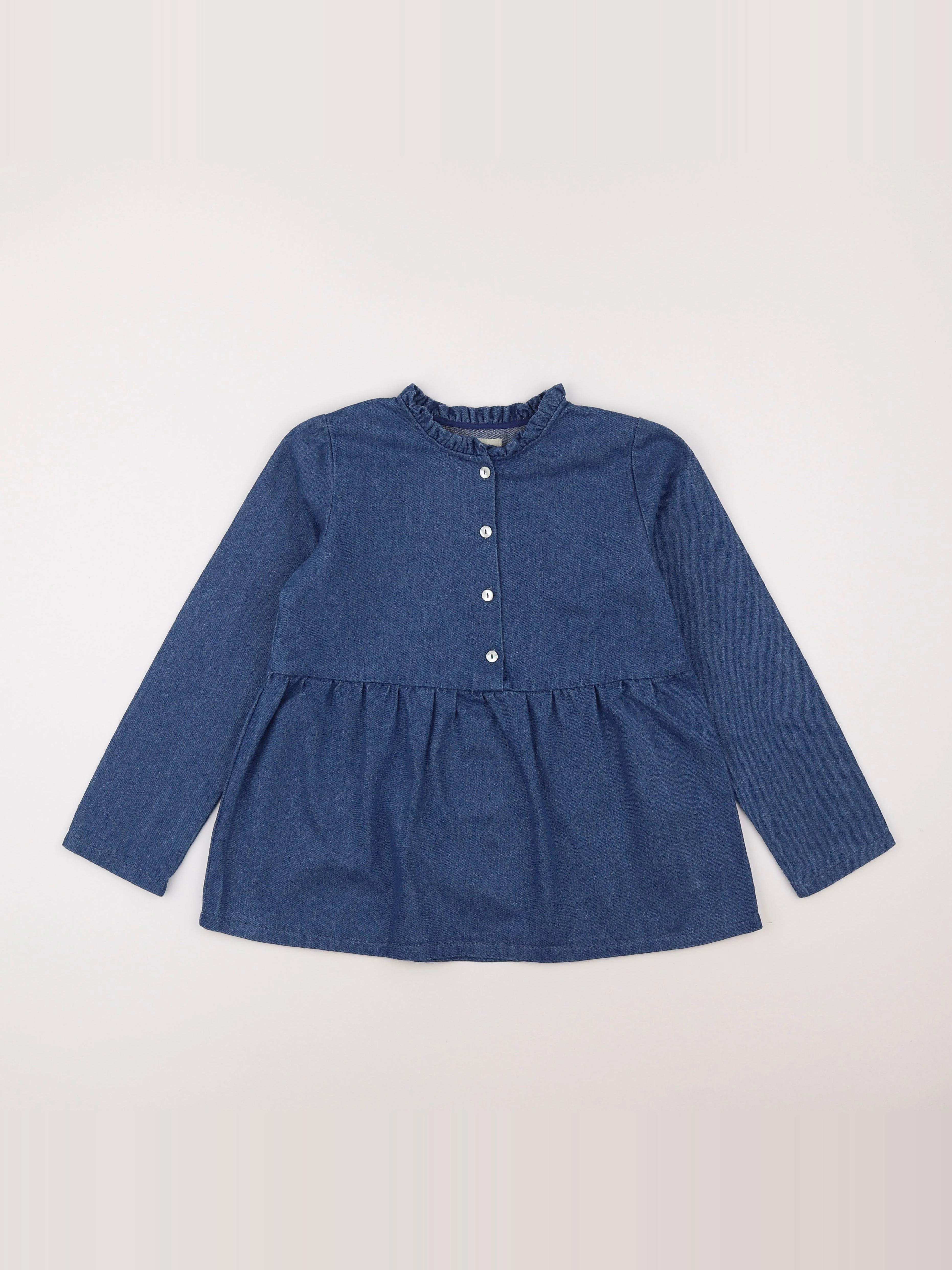 Frangin Frangine - blouse bleu - 12 ans