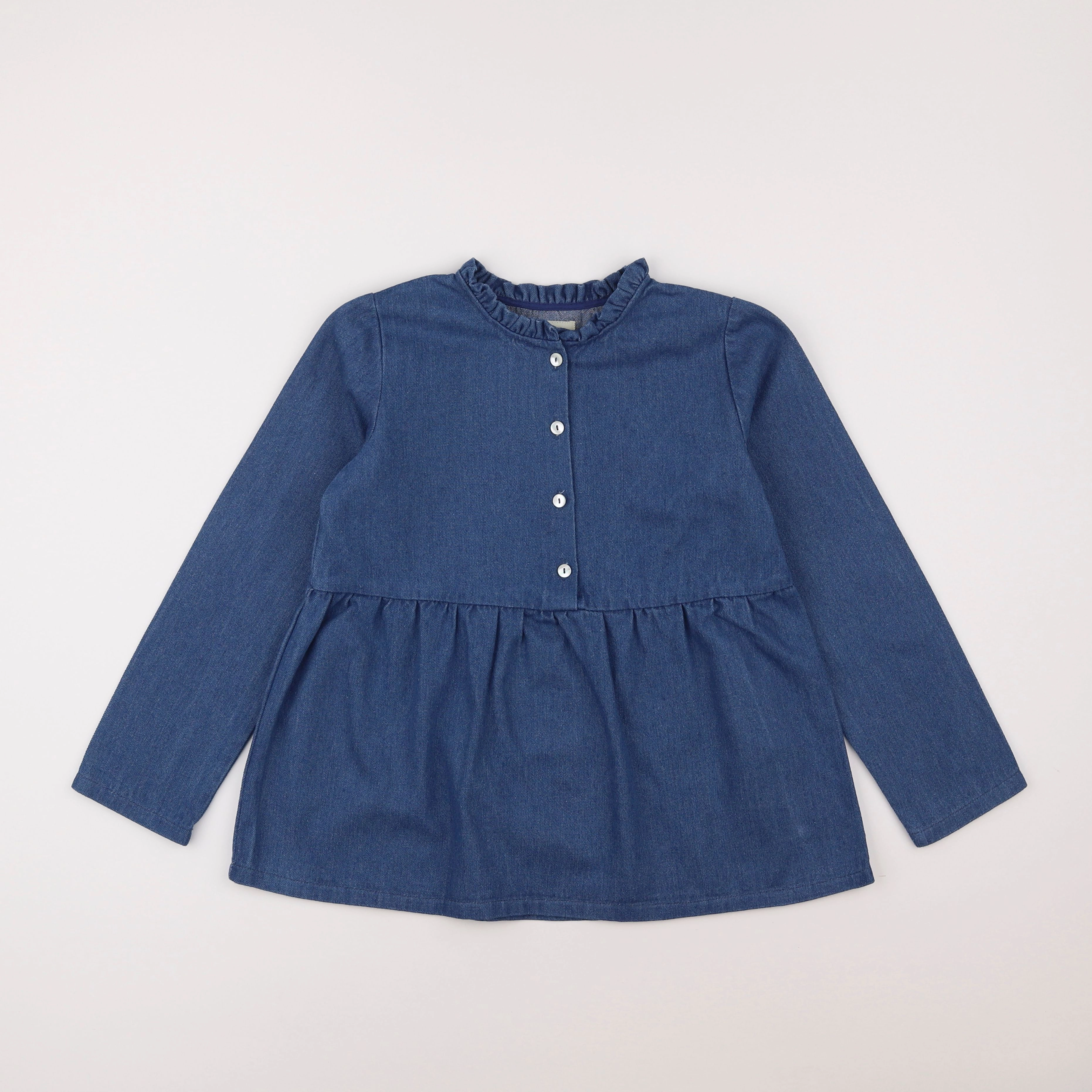 Frangin Frangine - blouse bleu - 12 ans