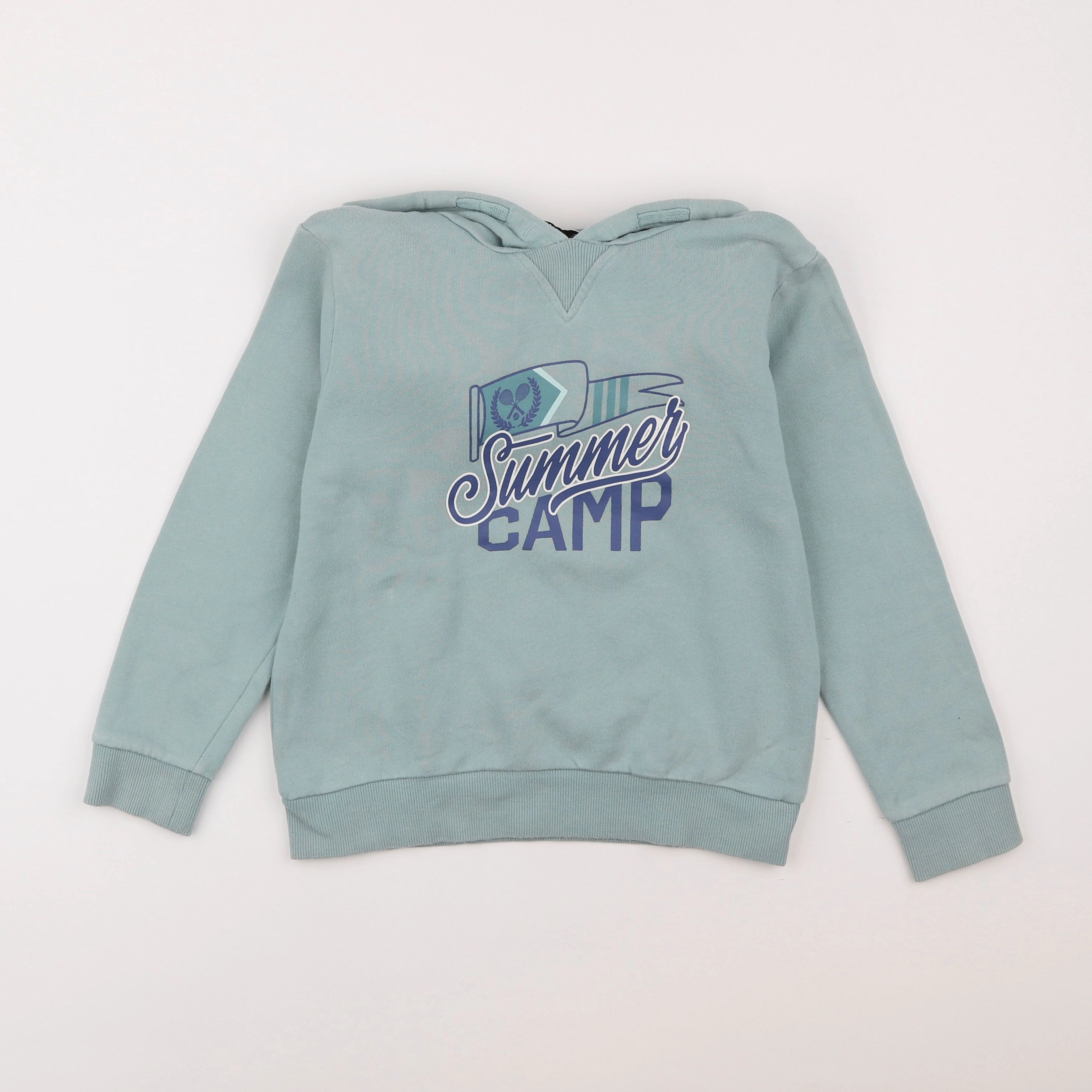 Cyrillus - sweat bleu - 8 ans