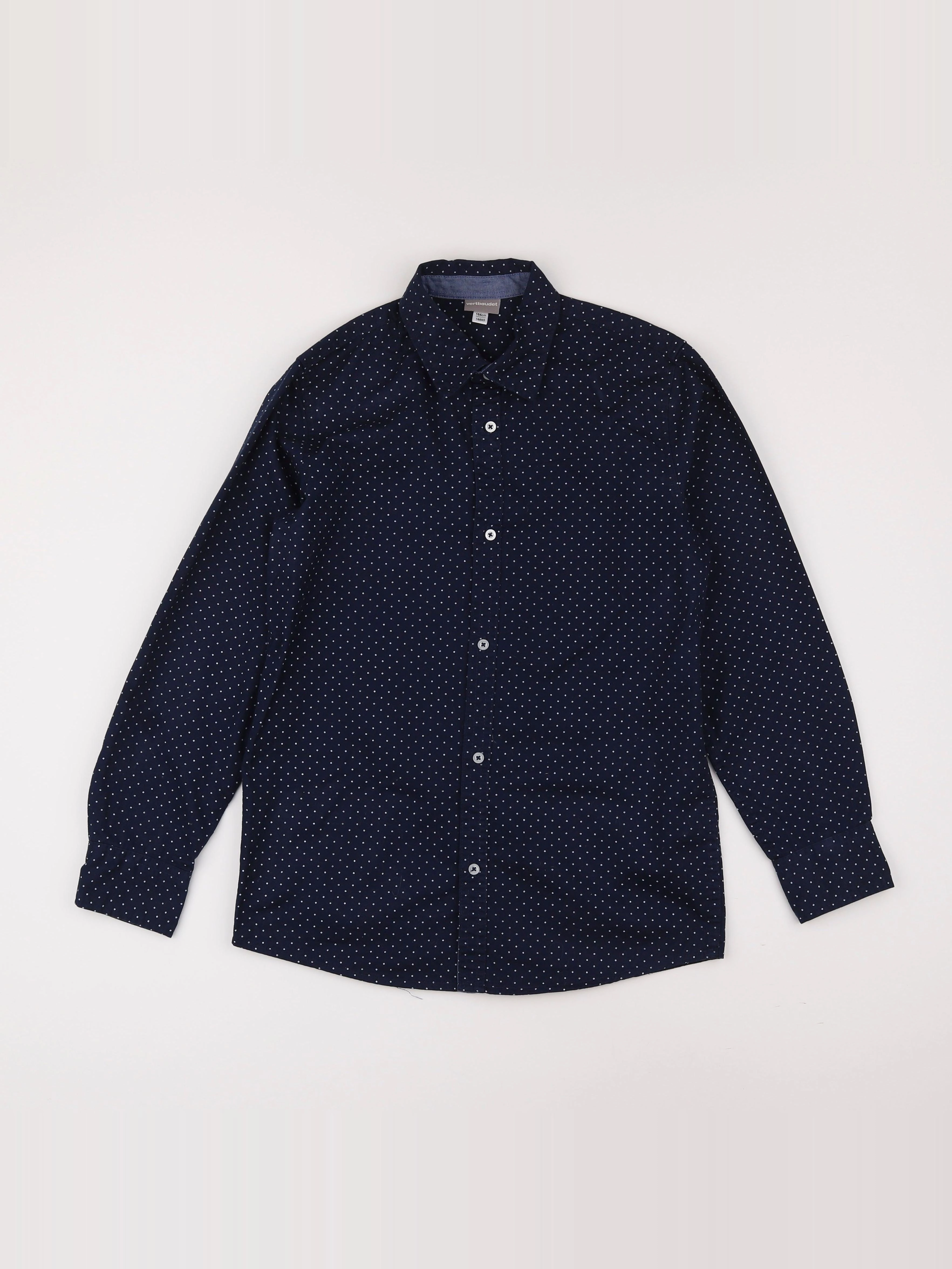Vertbaudet - chemise bleu - 14 ans