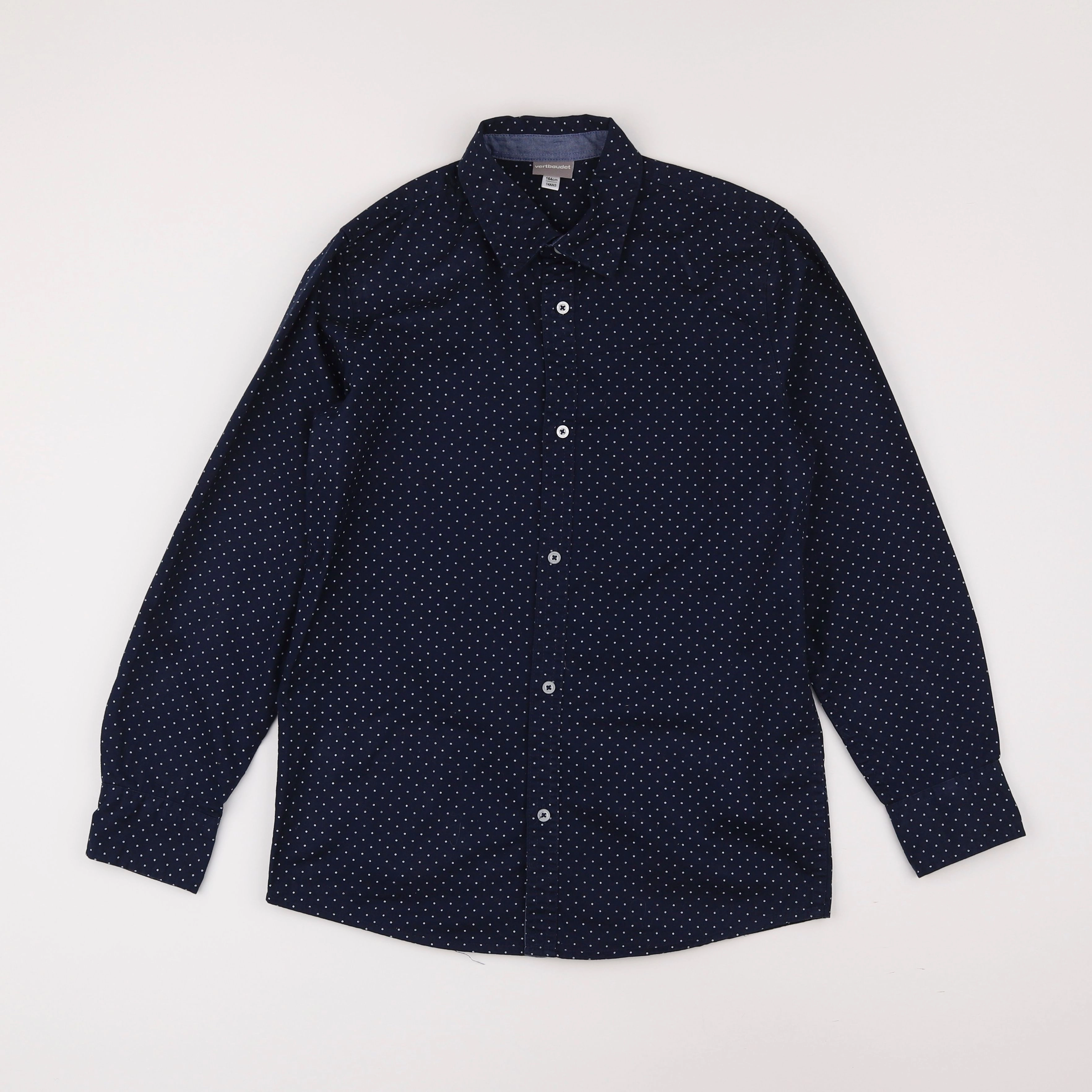 Vertbaudet - chemise bleu - 14 ans