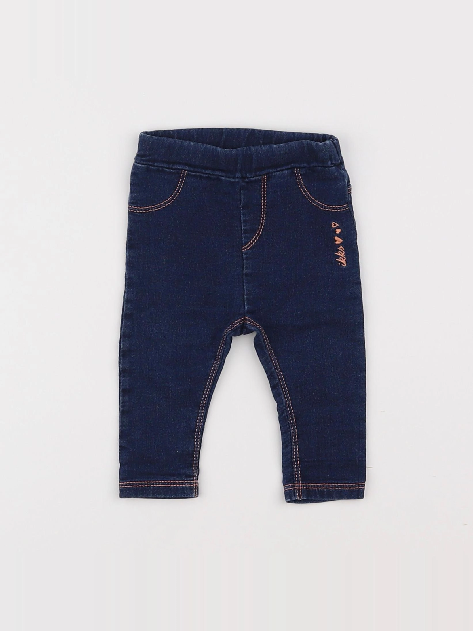 IKKS - jegging bleu - 3 mois