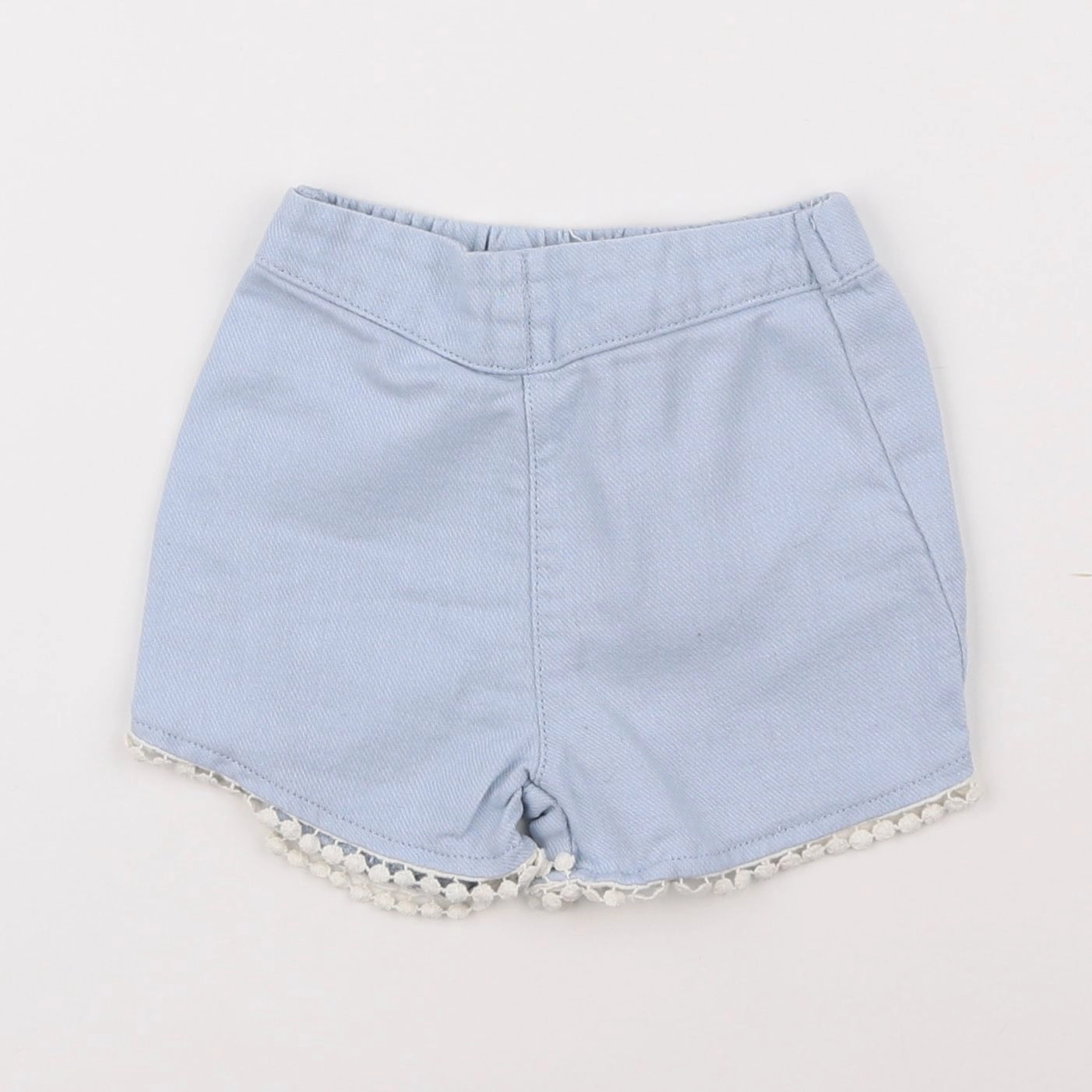 Vertbaudet - short bleu - 6 mois
