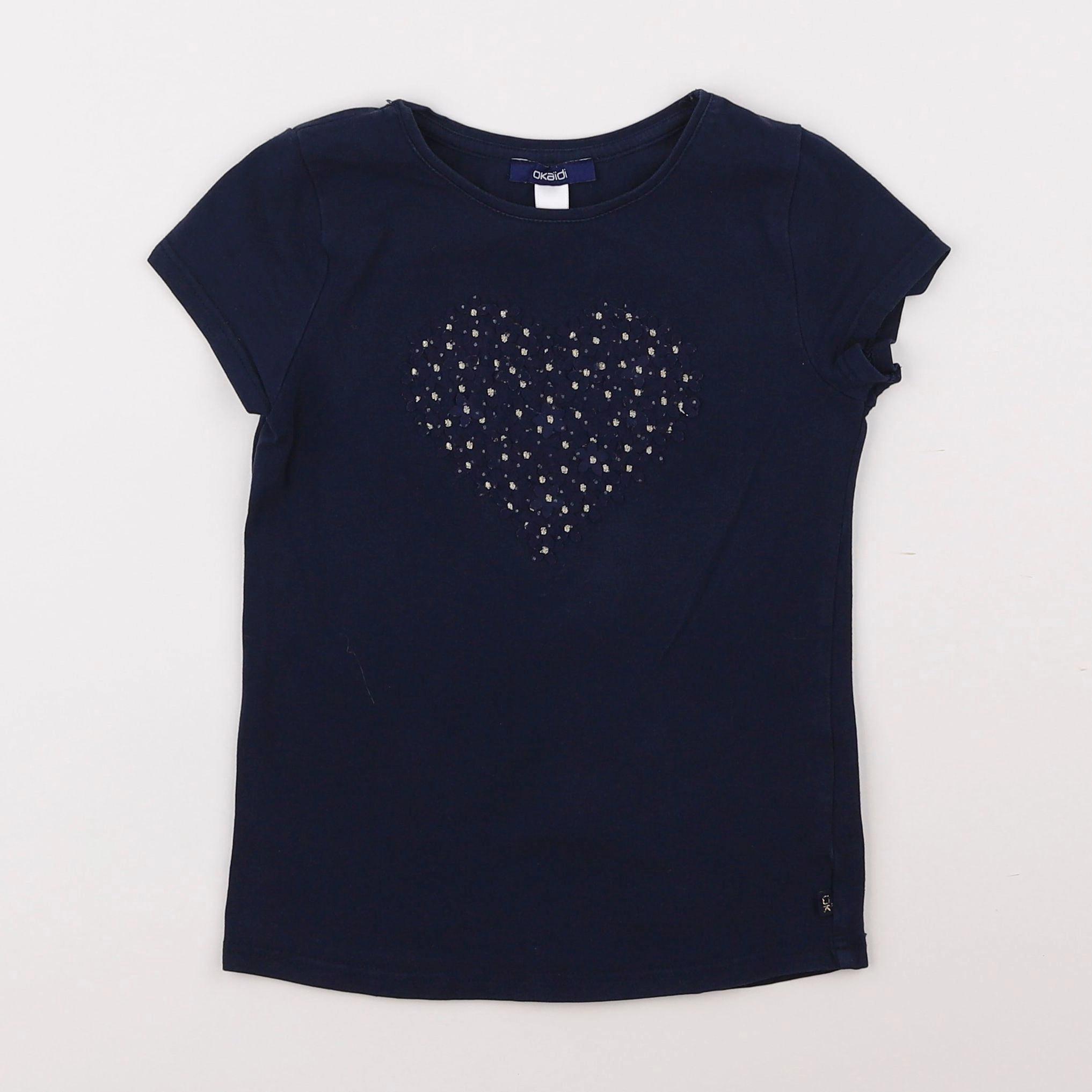 Okaidi - tee-shirt bleu - 6 ans