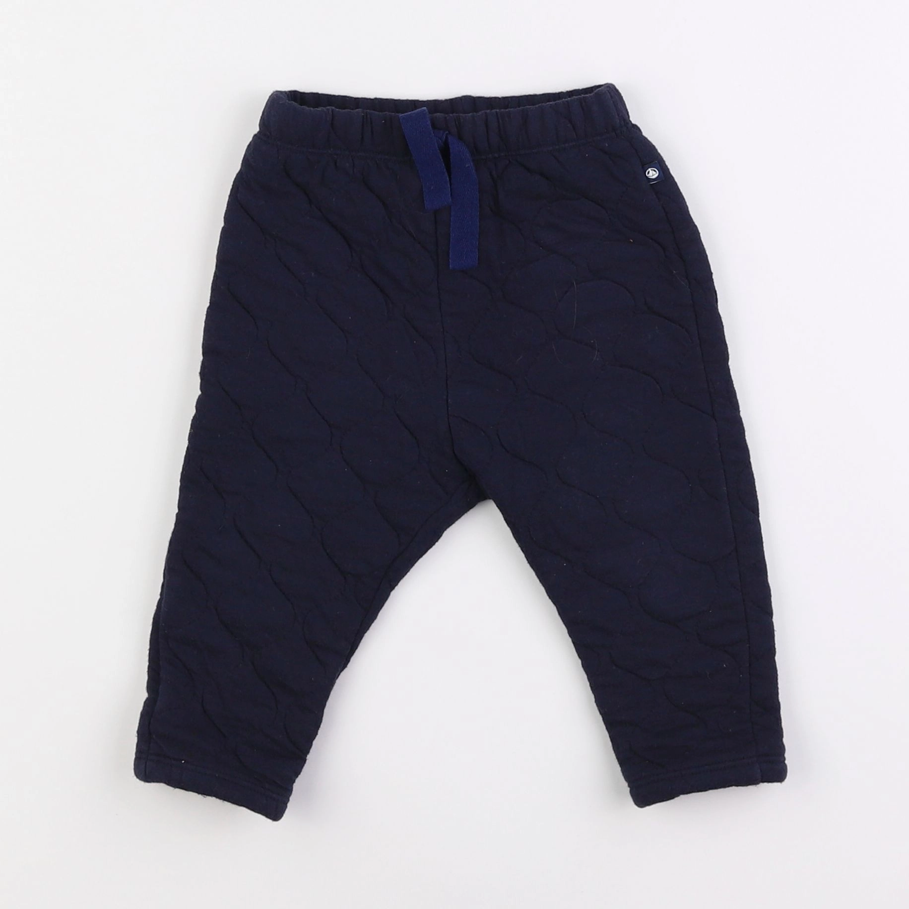 Petit Bateau - pantalon bleu - 18 mois