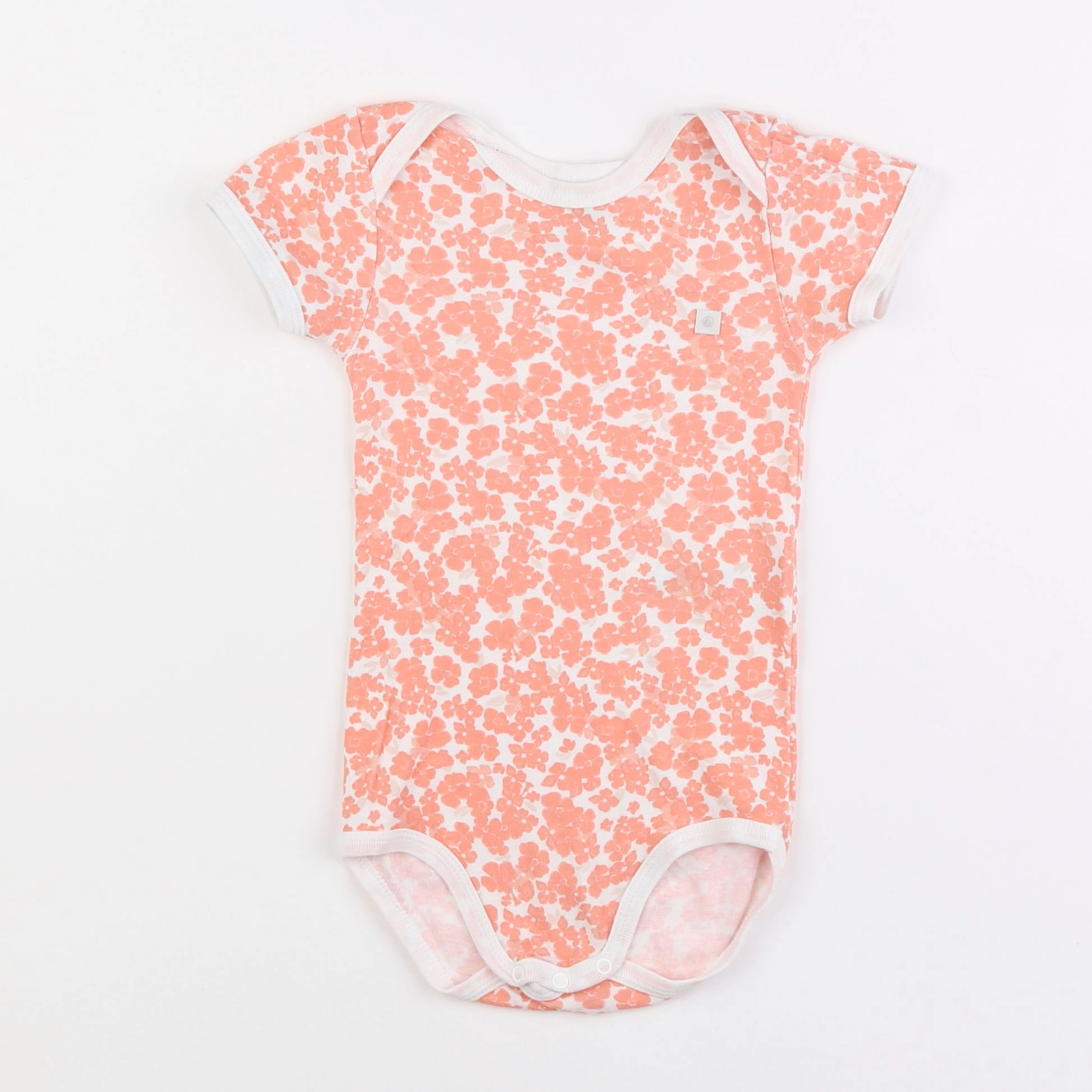 Petit Bateau - body rose - 2 ans