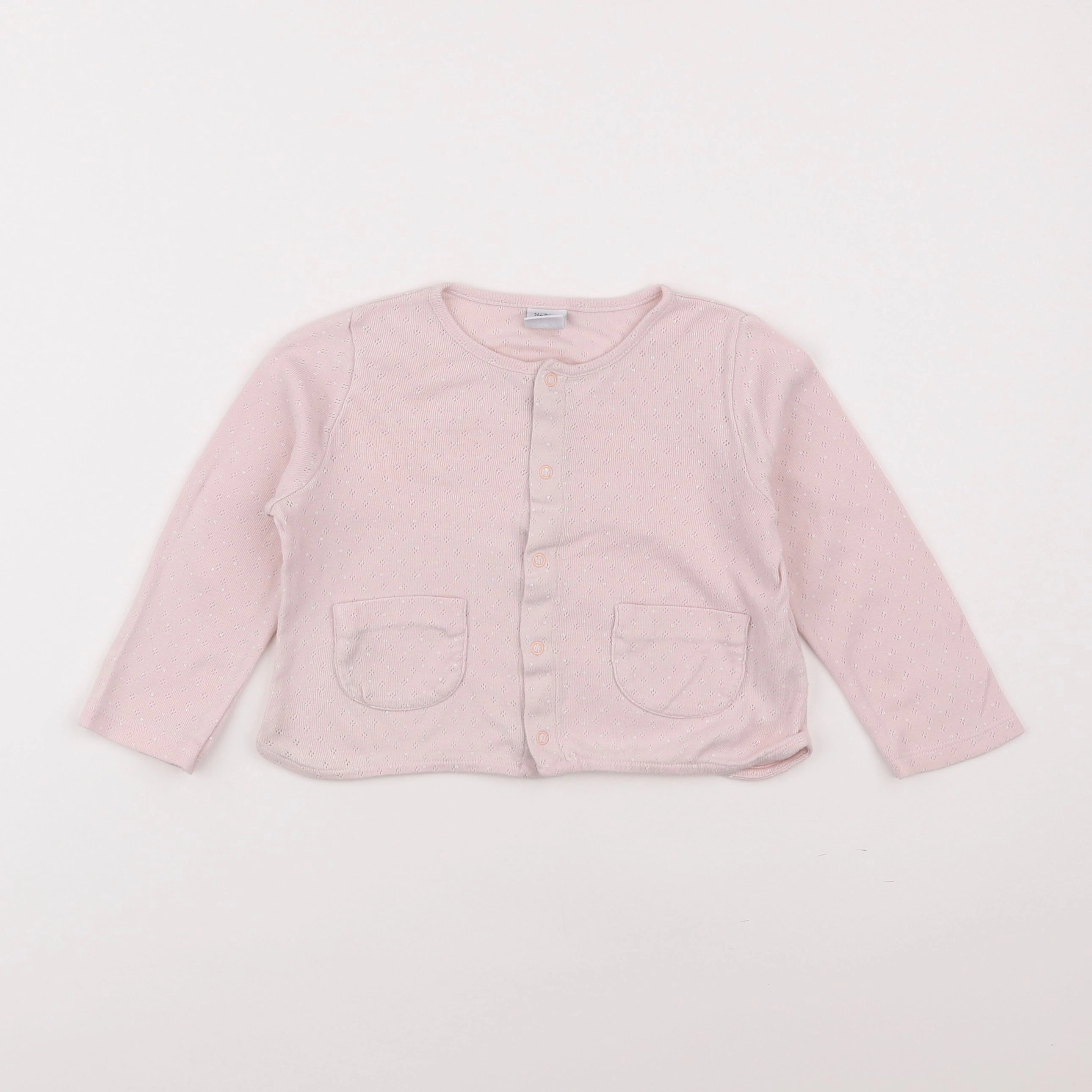 Petit Bateau - tee-shirt rose - 2 ans