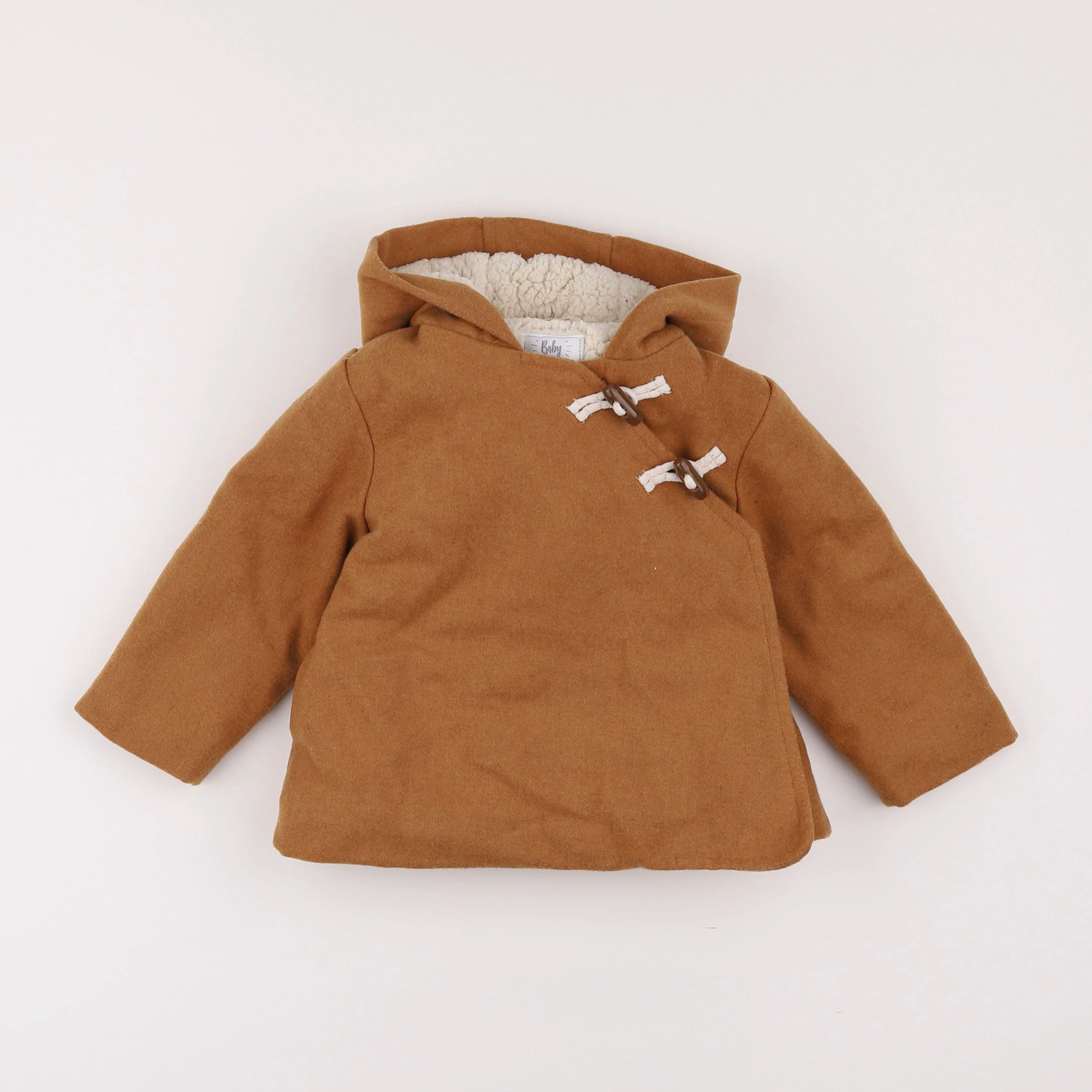 Vertbaudet - manteau marron - 18 mois