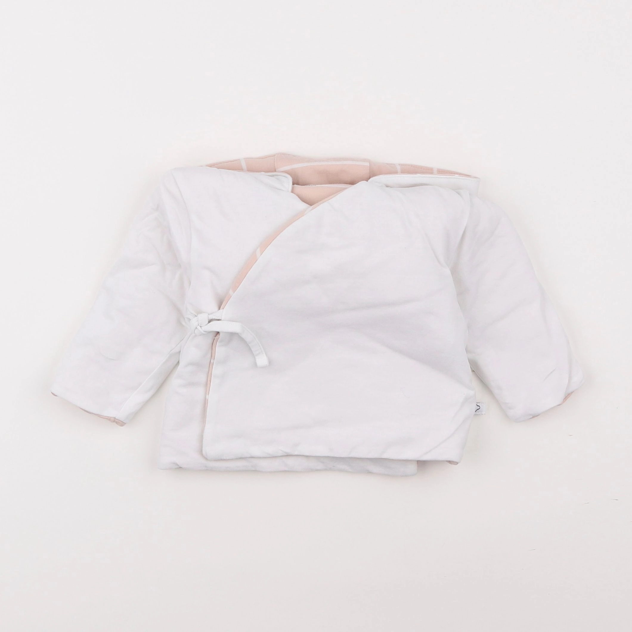Vertbaudet - sweat blanc - 3 mois