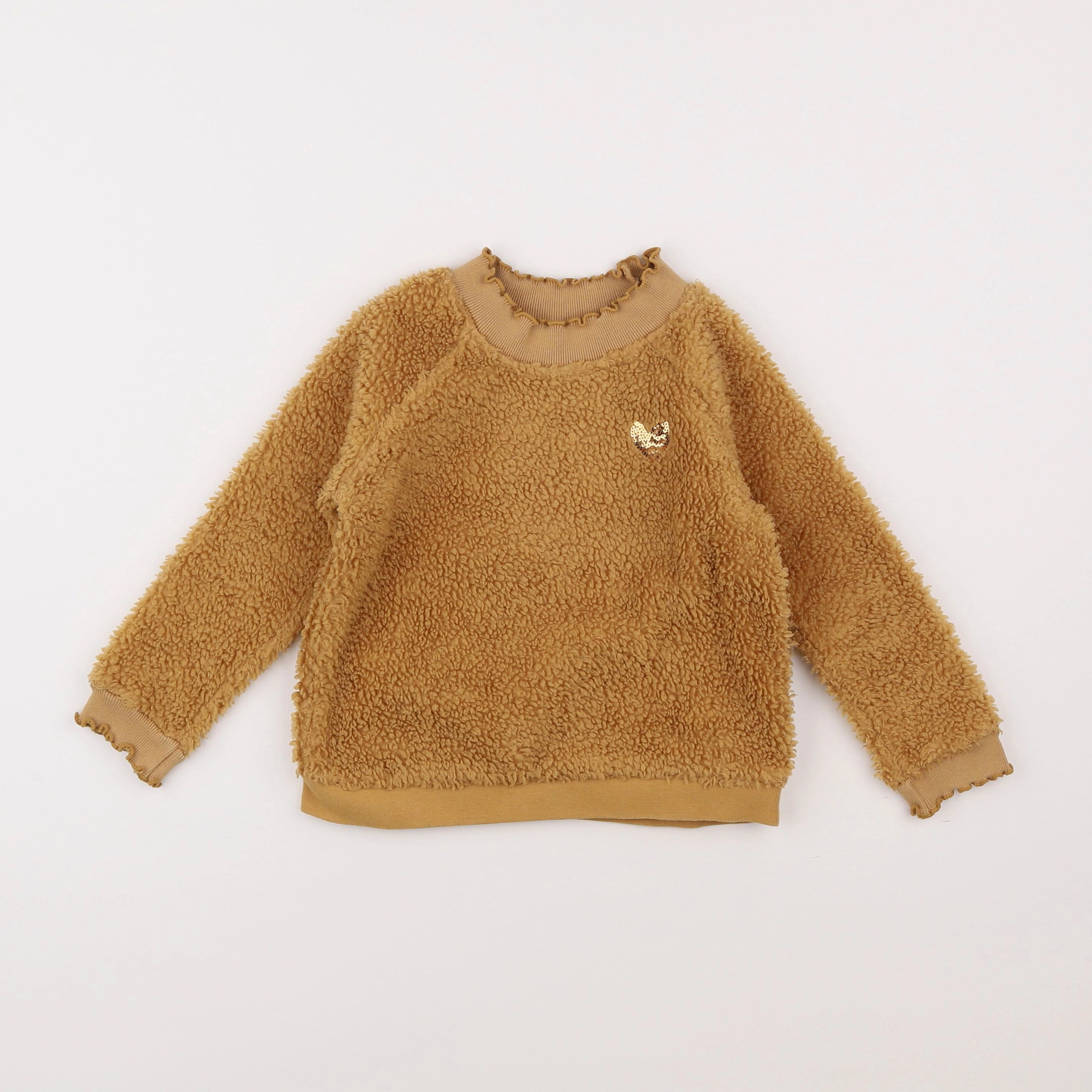 Vertbaudet - sweat marron - 3 ans