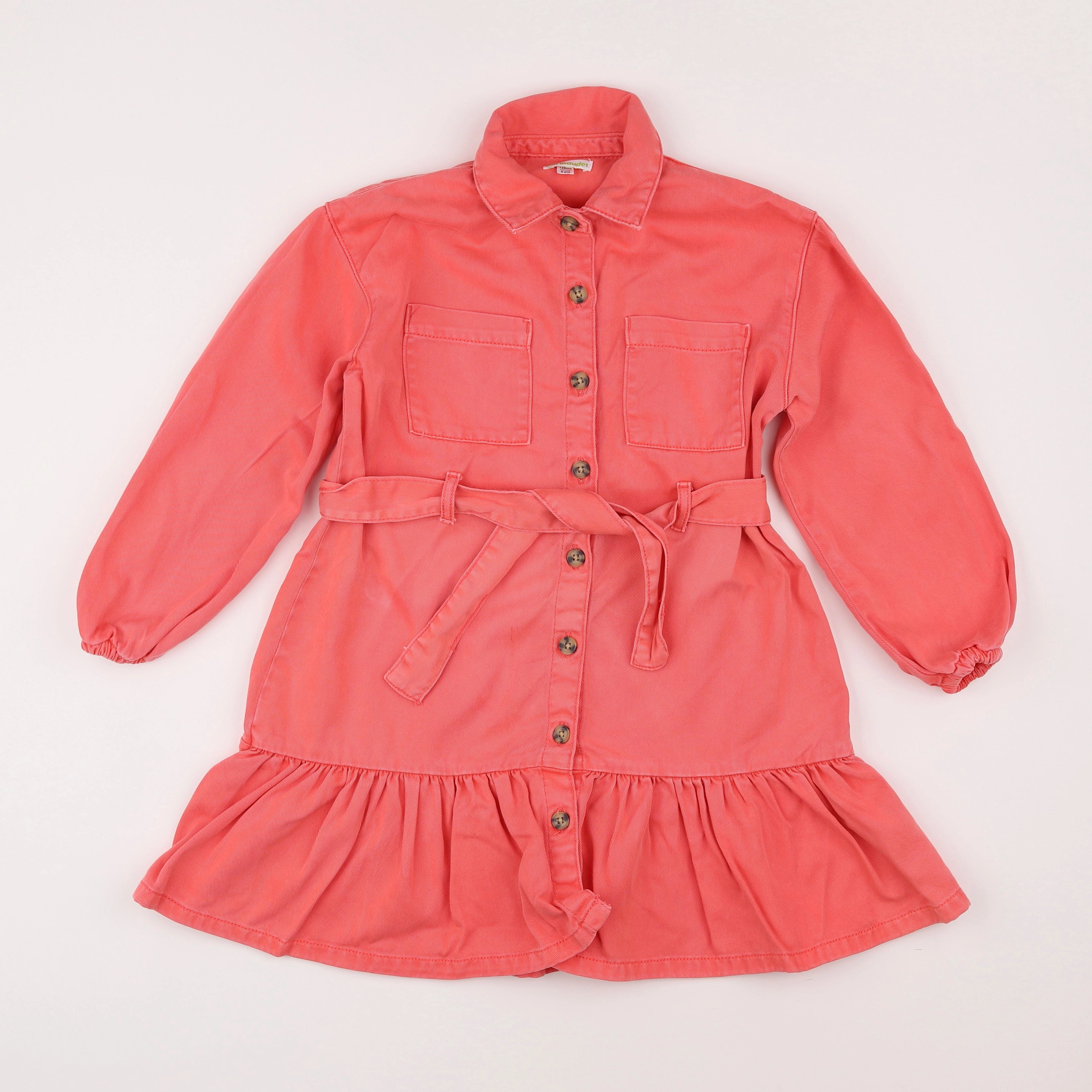 Vertbaudet - robe rose - 8 ans