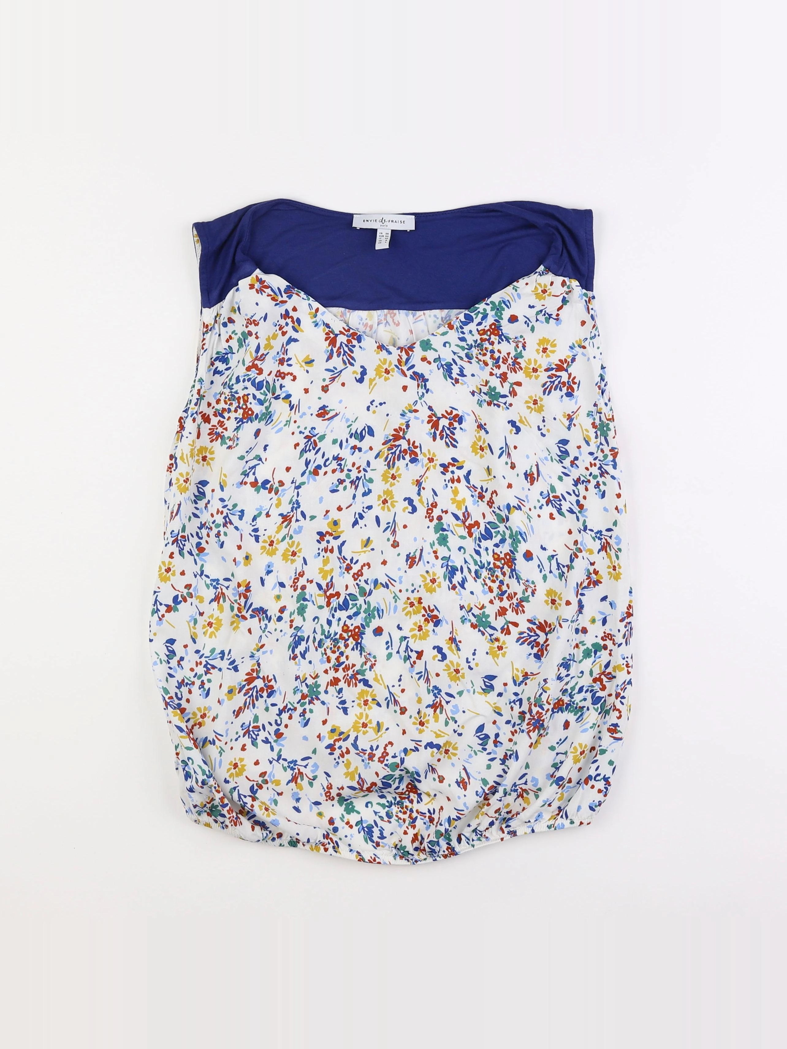 Envie de fraise - blouse grossesse bleu, multicolore - 36