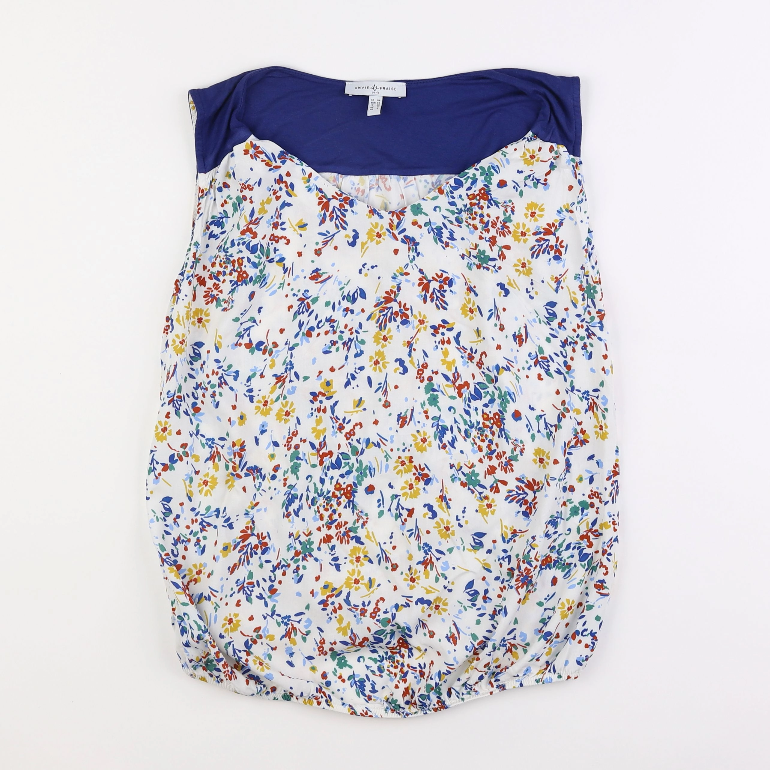 Envie de fraise - blouse grossesse bleu, multicolore - 36