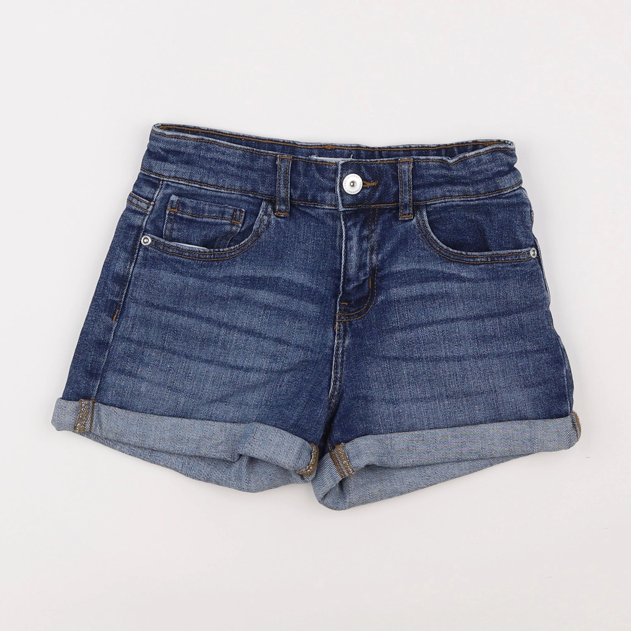 Vertbaudet - short bleu - 10 ans